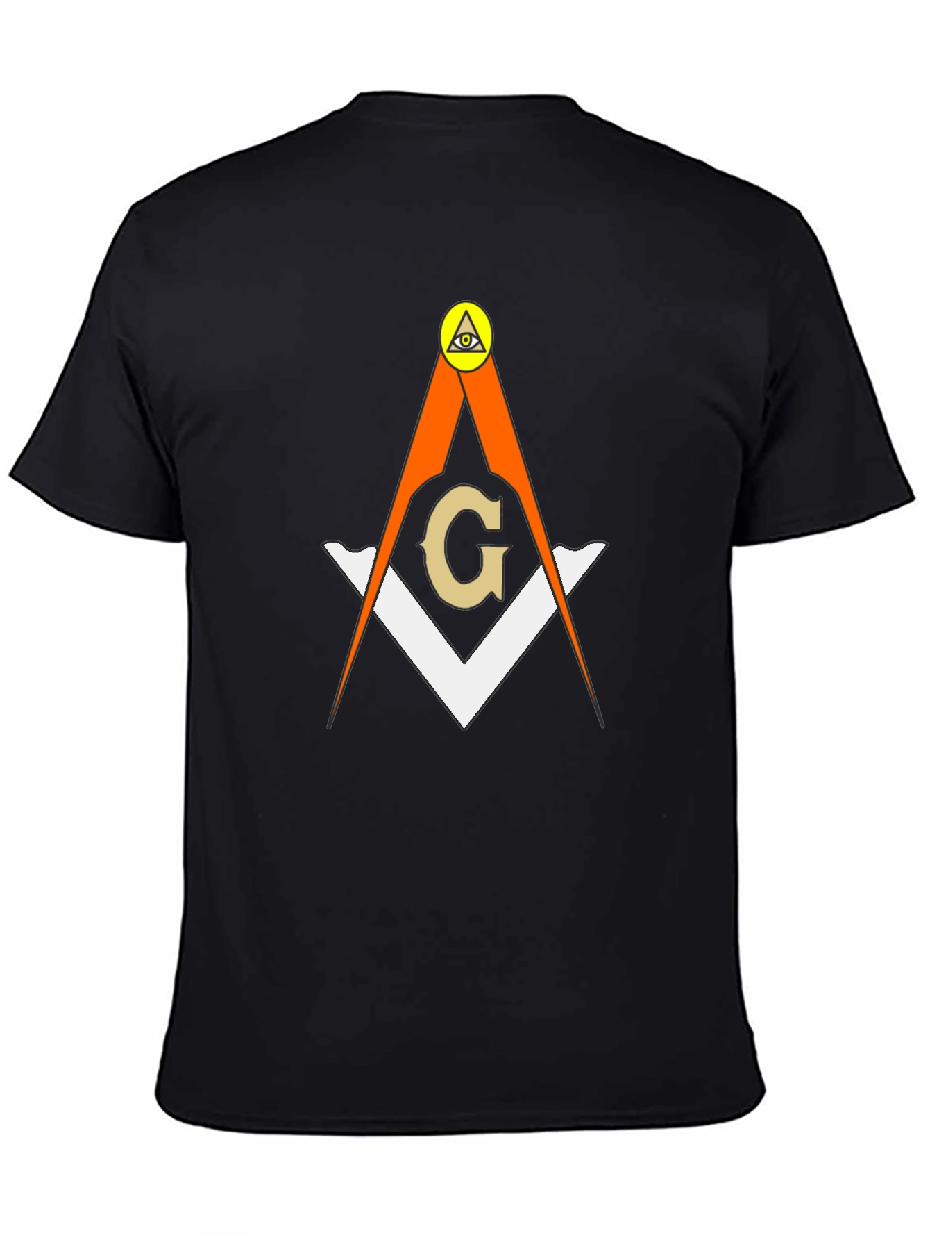 Masonic Symbol T-Shirt - Eye of Providence Design