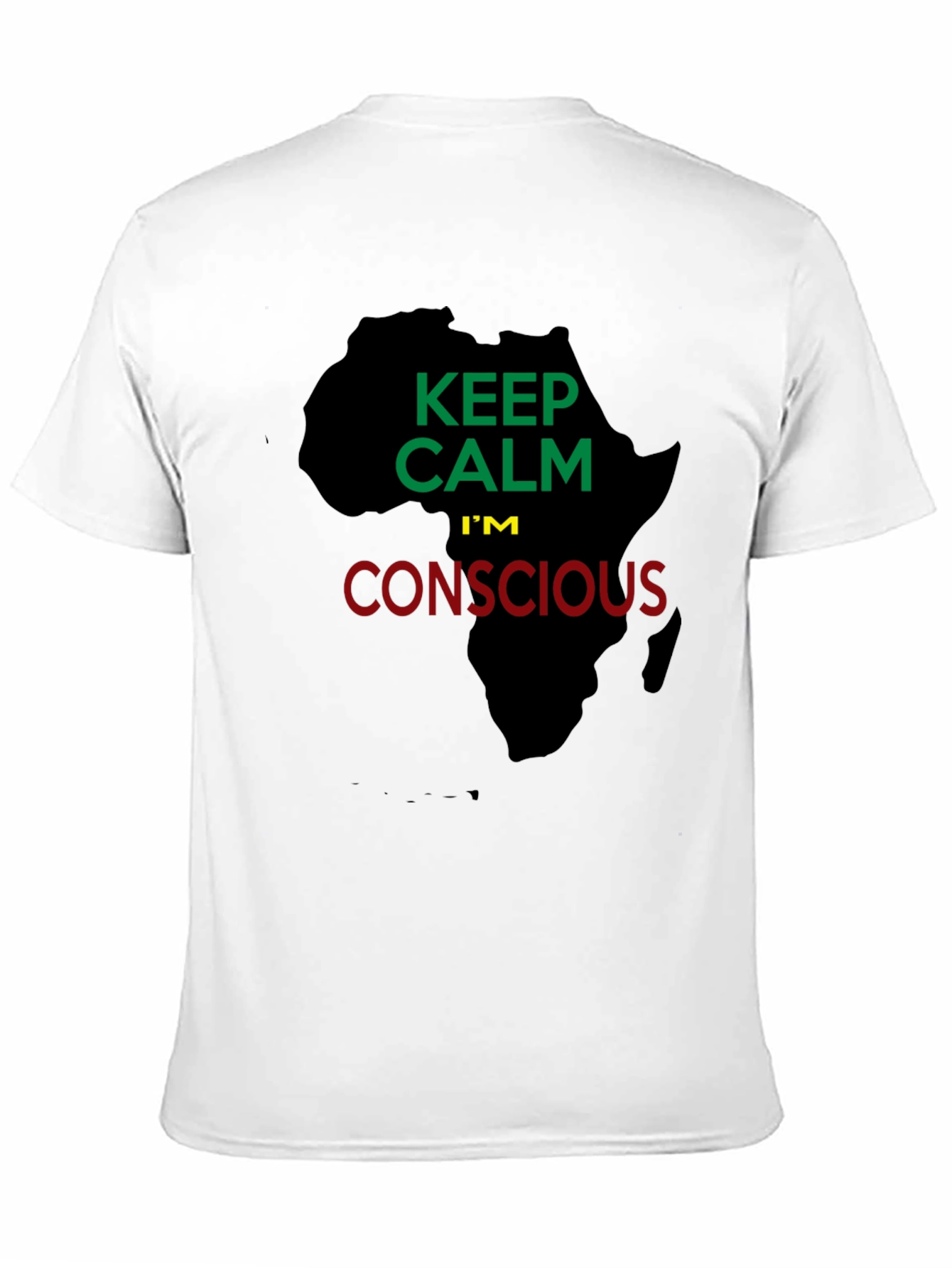 Keep Calm Im Conscious Black T-Shirt