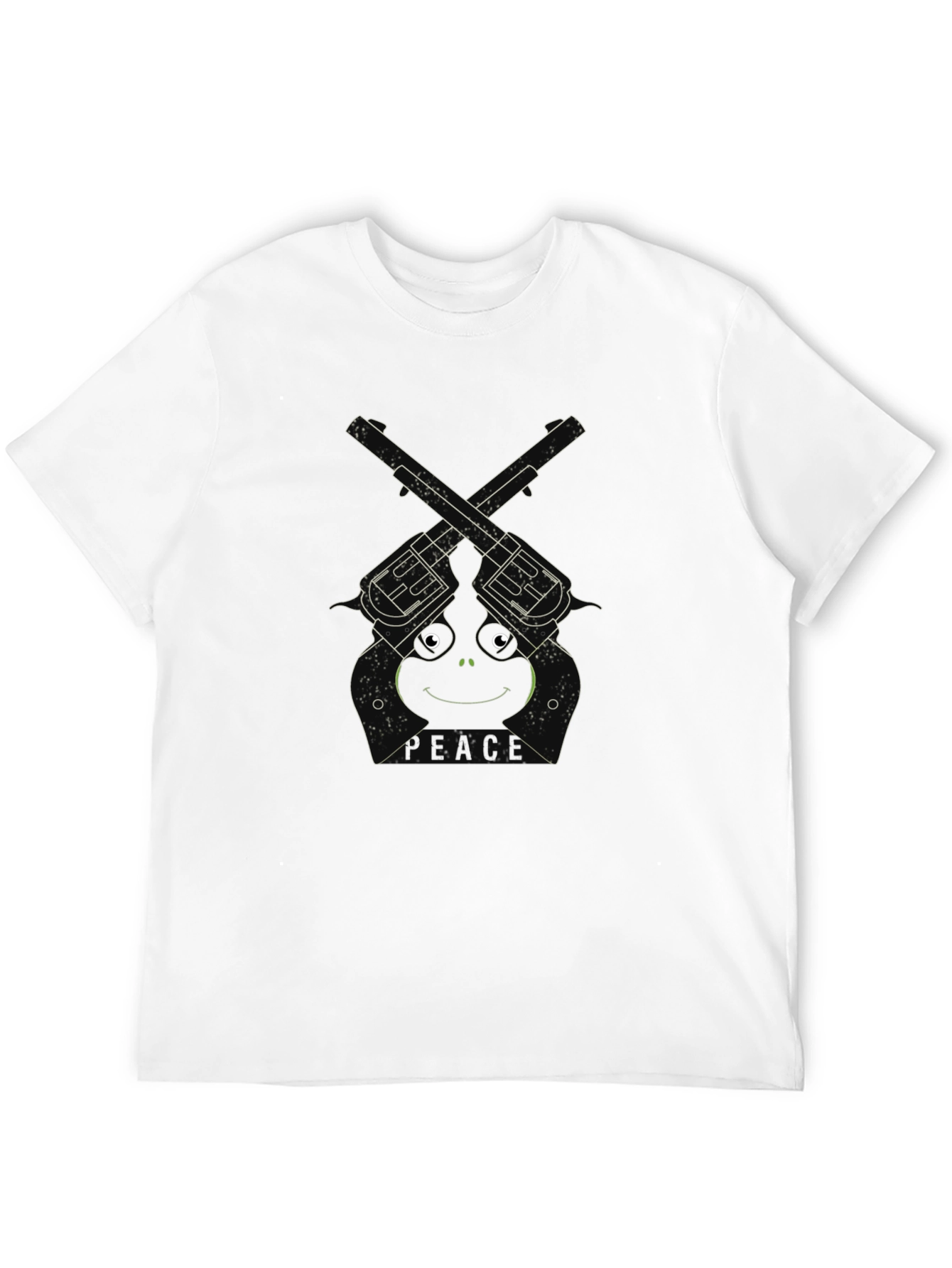 Frog Peace Revolver Graphic T-Shirt