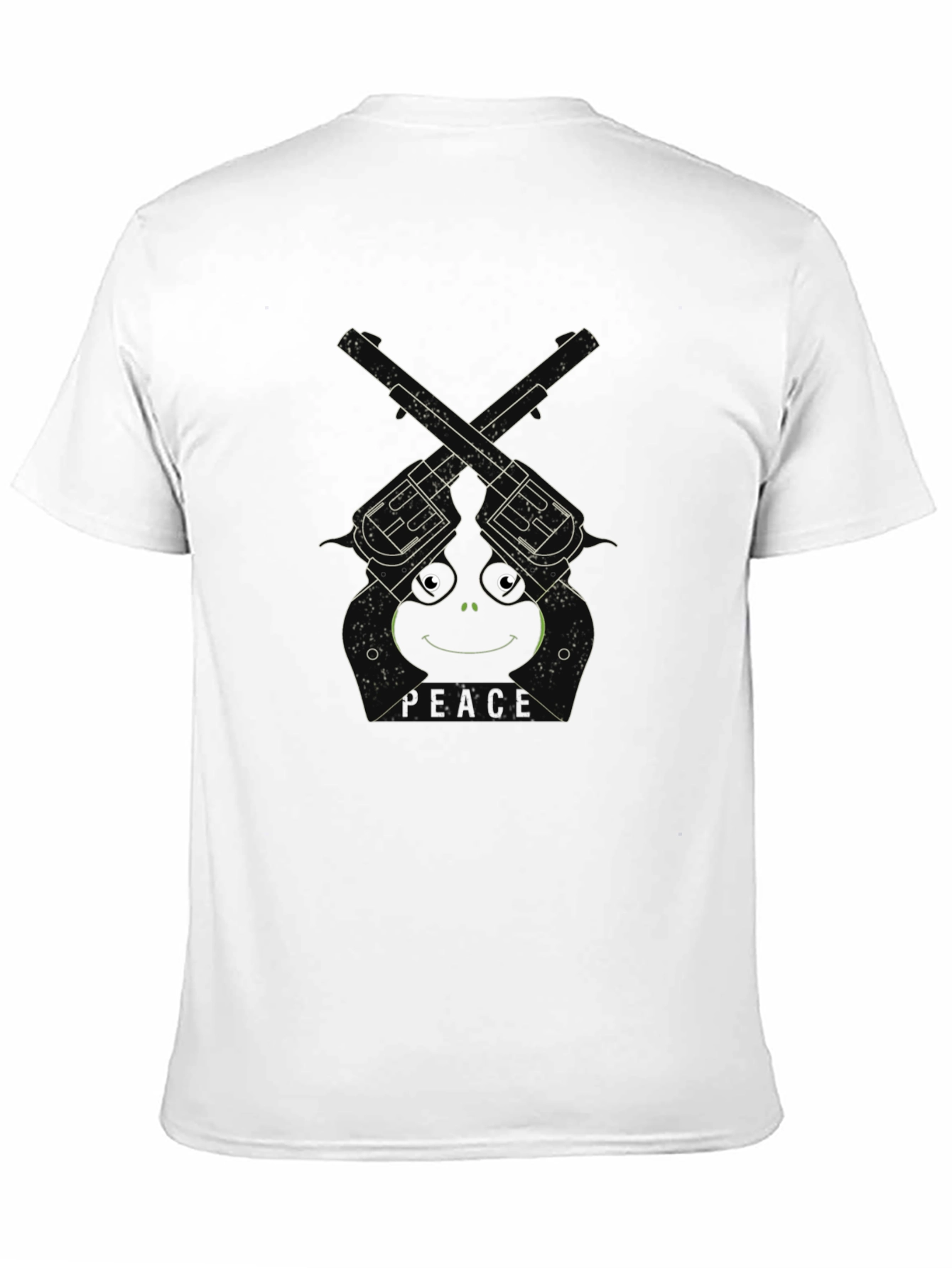 Frog Peace Revolver Graphic T-Shirt