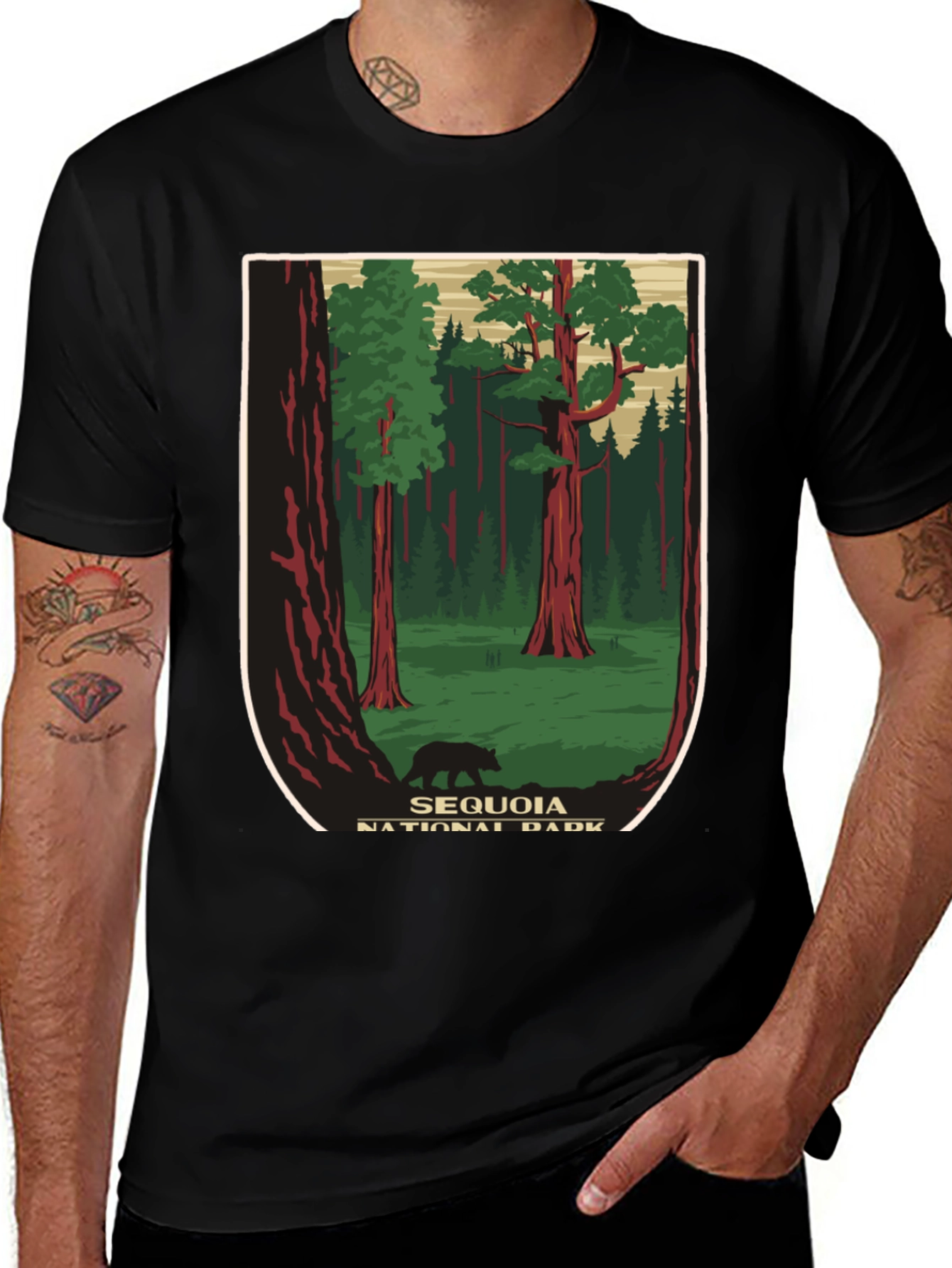 Sequoia National Park Graphic T-Shirt