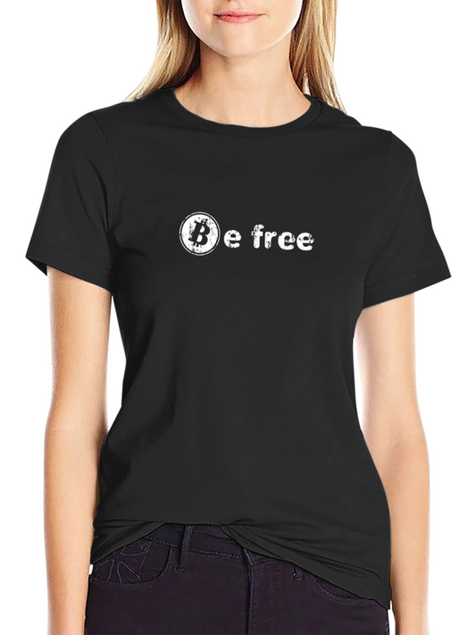 Bitcoin Be Free Graphic Tee - Black