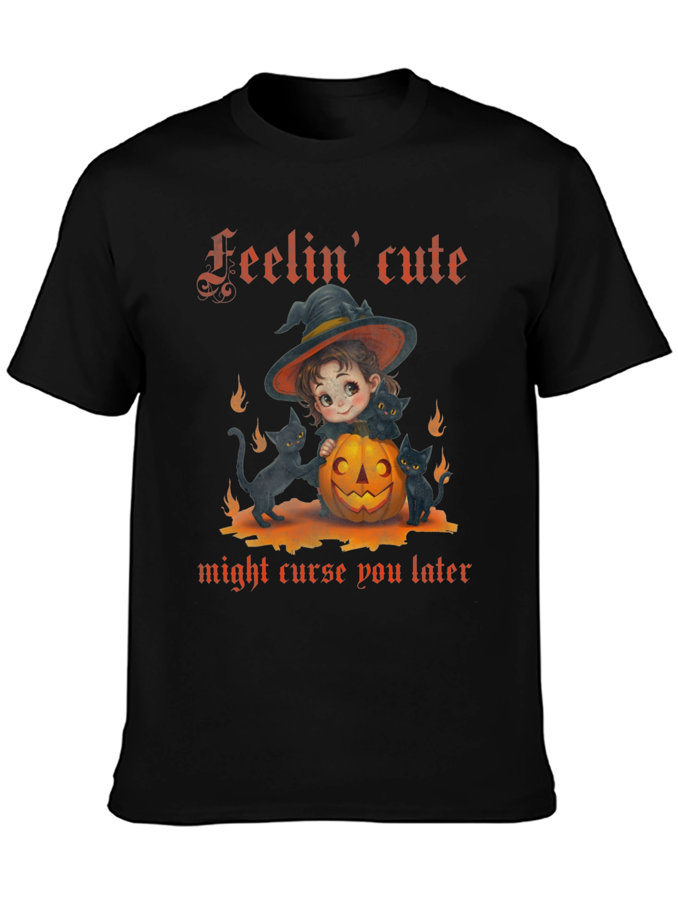 Feelin Cute Halloween T-Shirt