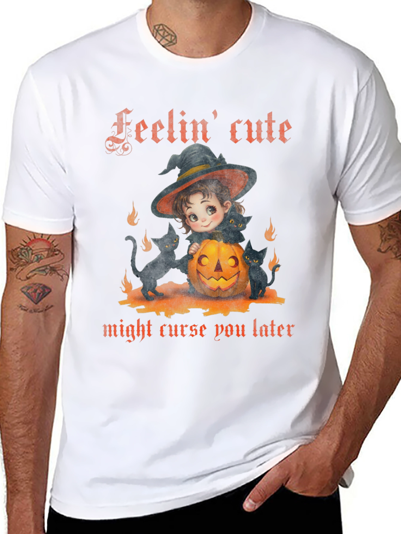 Feelin Cute Halloween T-Shirt