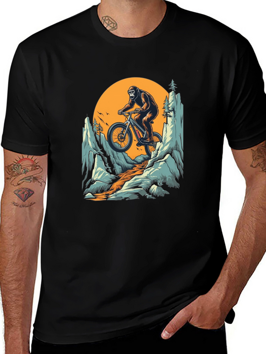 Gorilla Mountain Biking T-Shirt - Adventure Tee