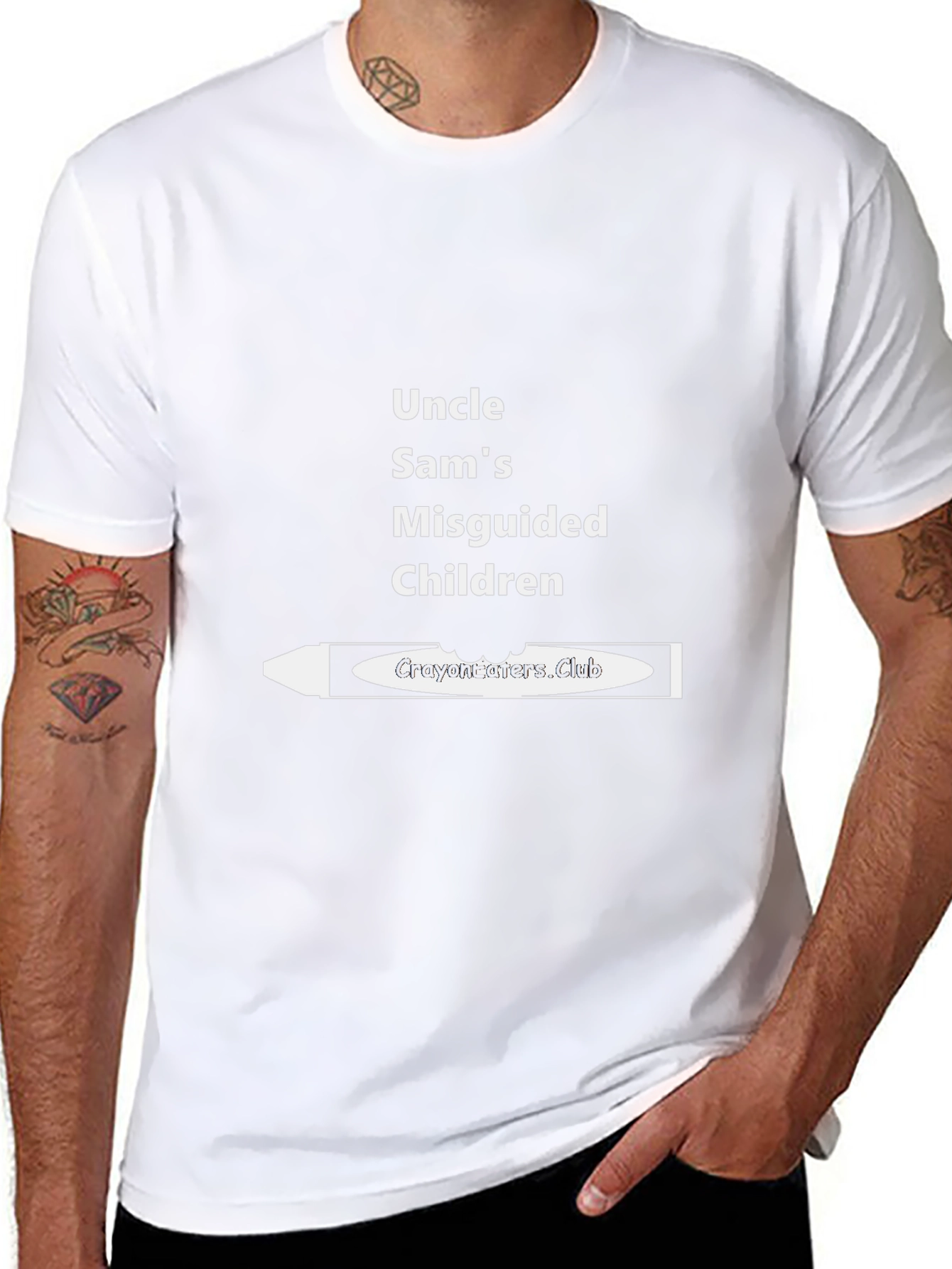 Uncle Sams Misguided Children Graphic Tee