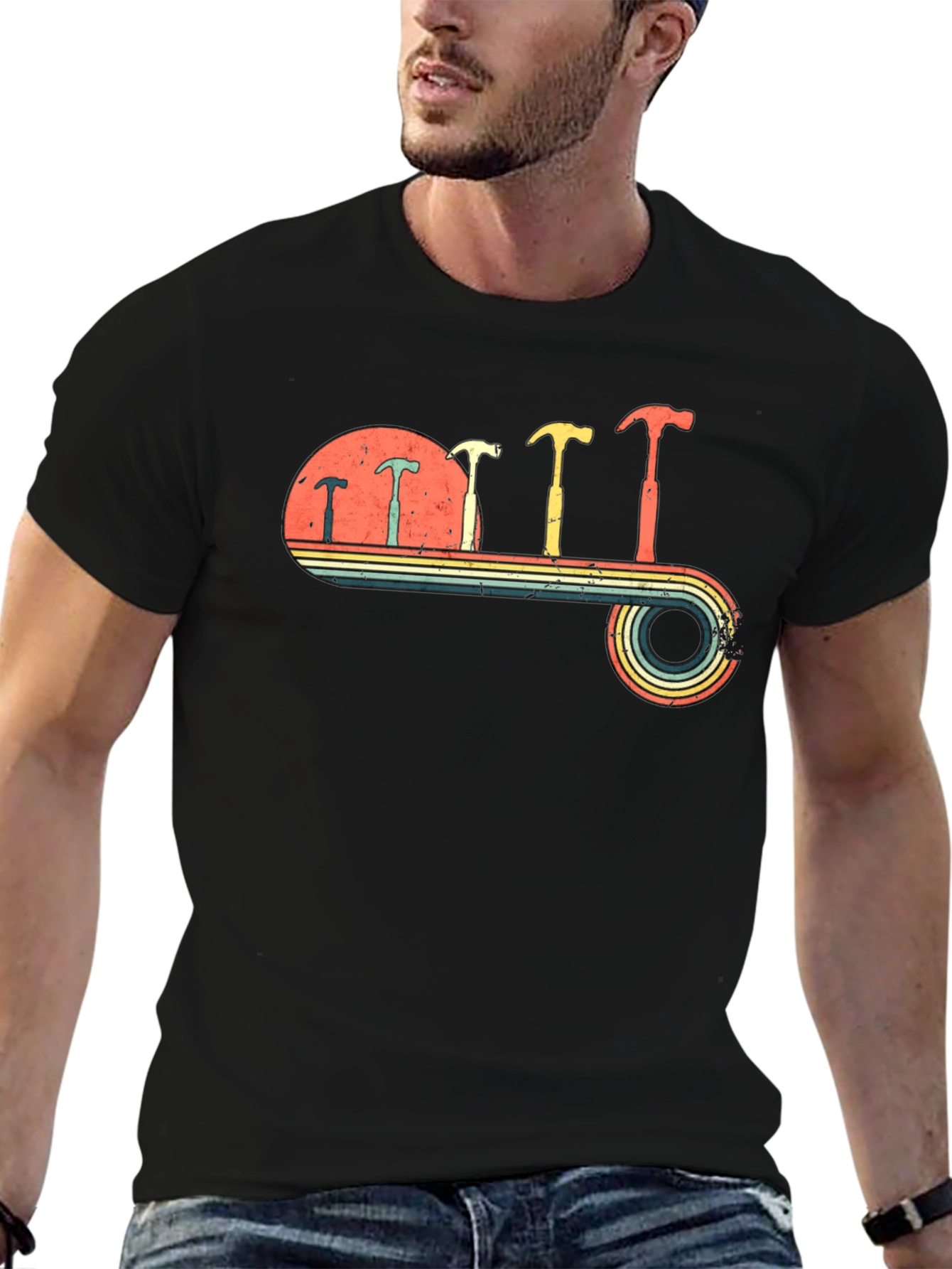 Retro Hammer Evolution Graphic Tee