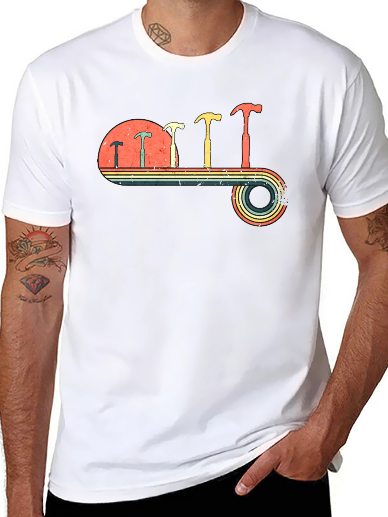 Retro Hammer Evolution Graphic Tee