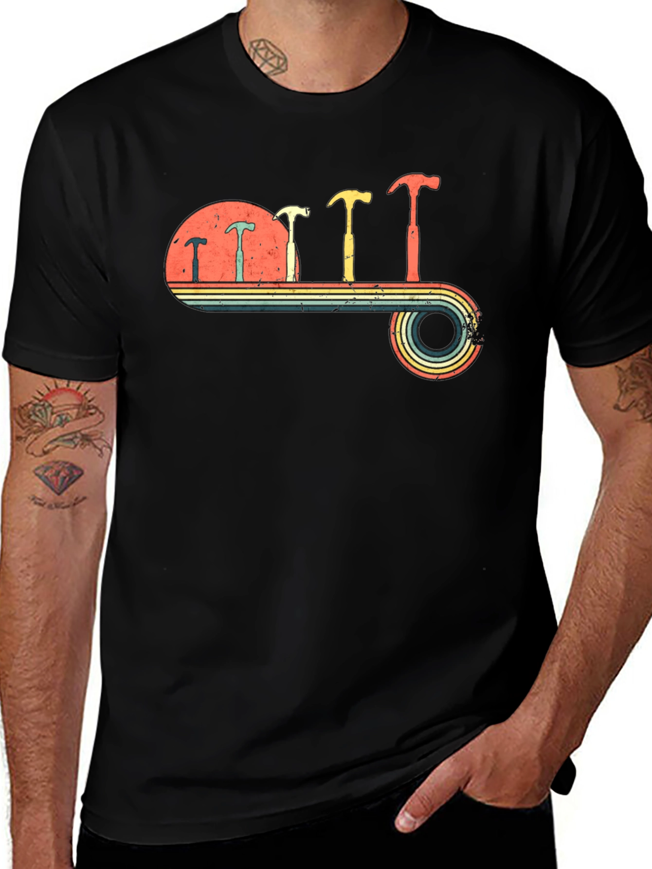 Retro Hammer Evolution Graphic Tee