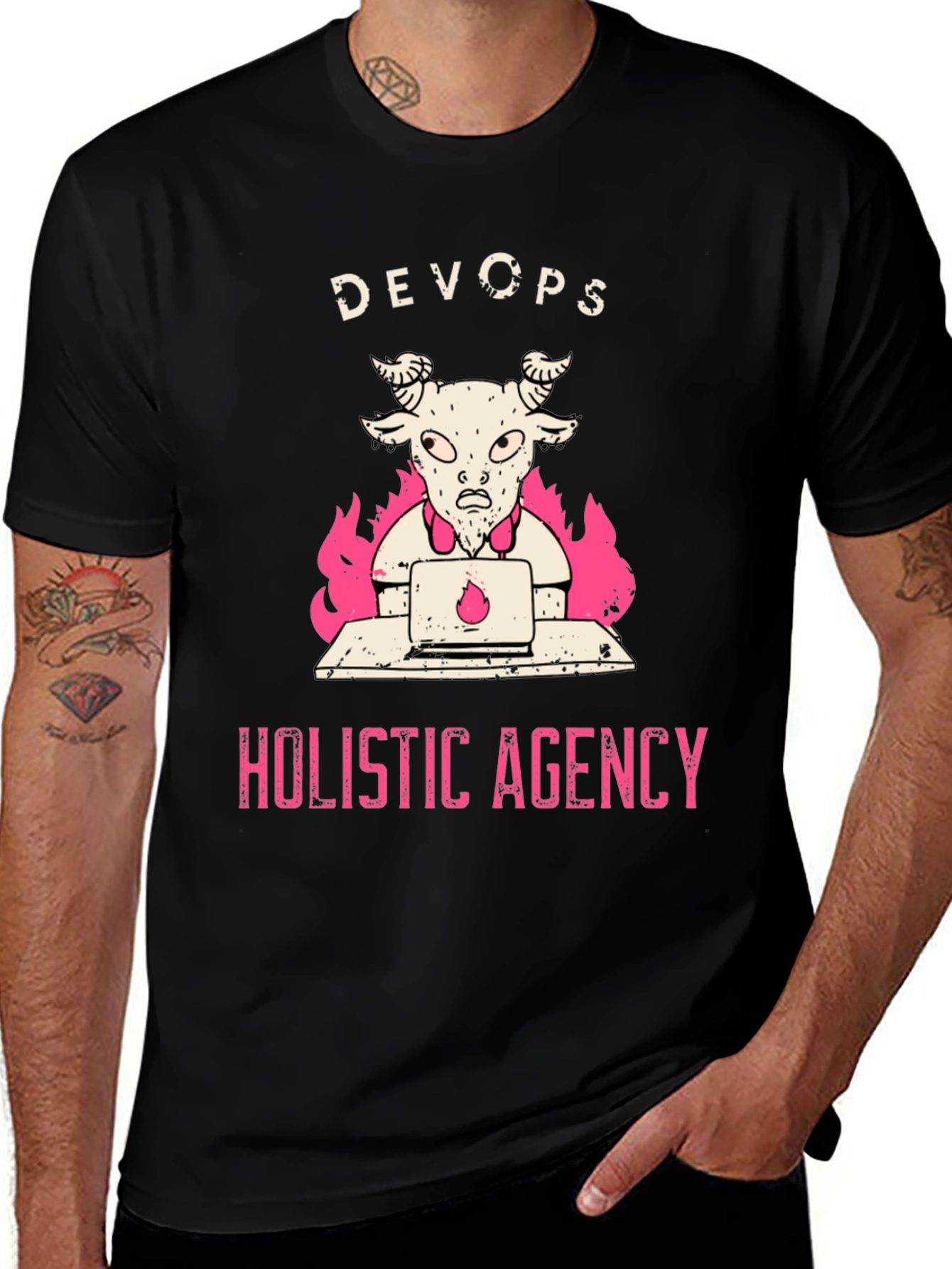DevOps Holistic Agency Graphic T-Shirt