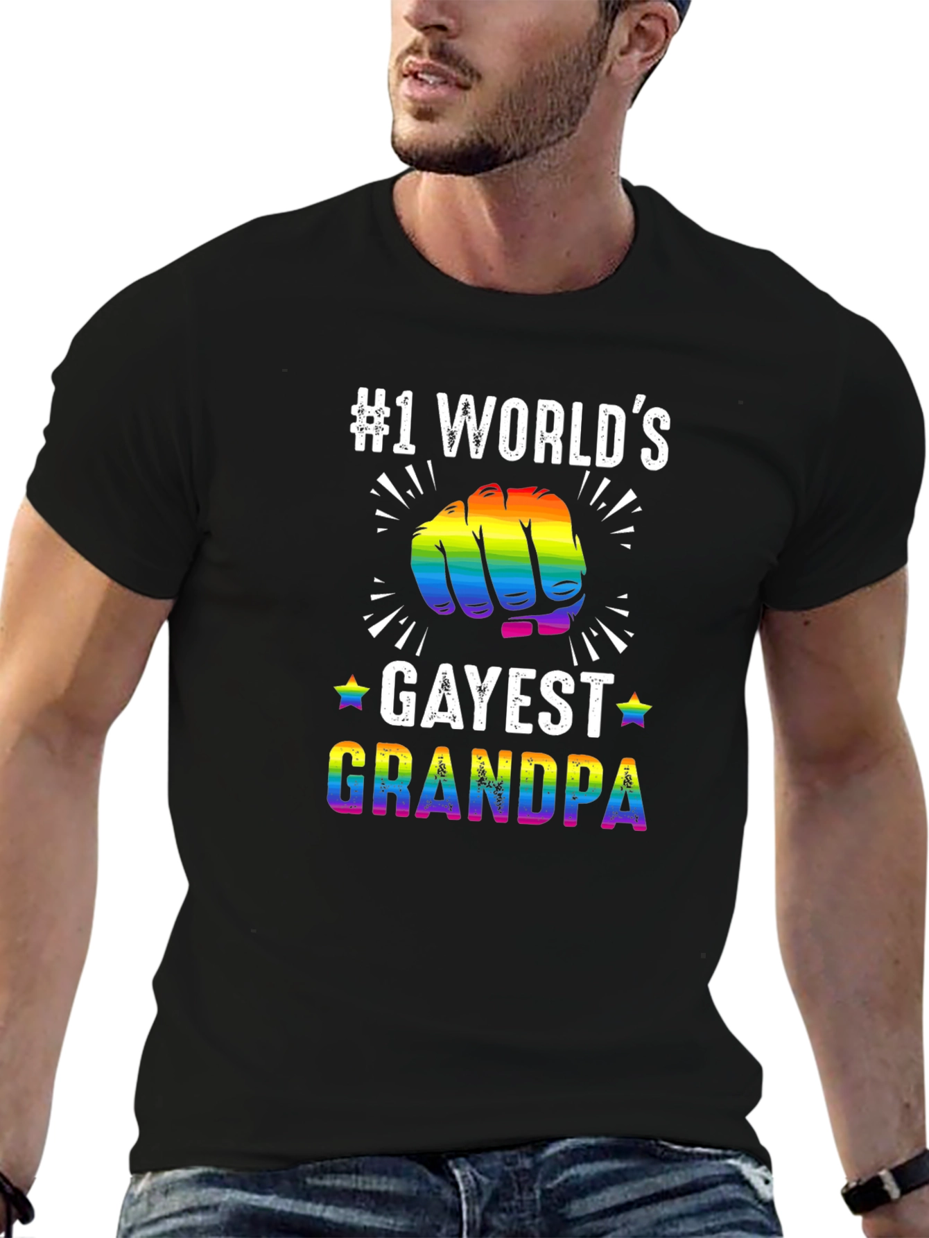 Worlds Gayest Grandpa T-Shirt