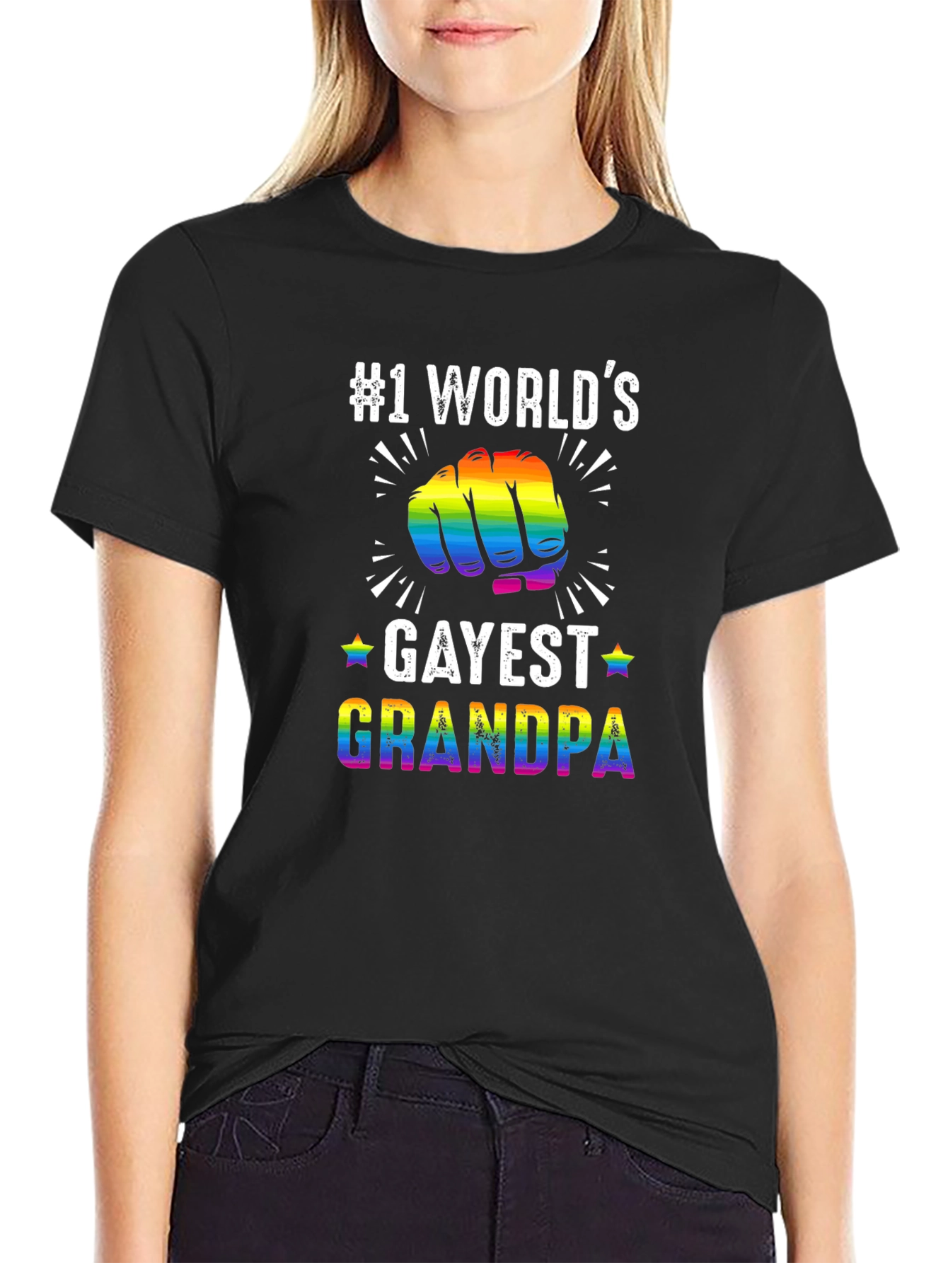 Worlds Gayest Grandpa T-Shirt