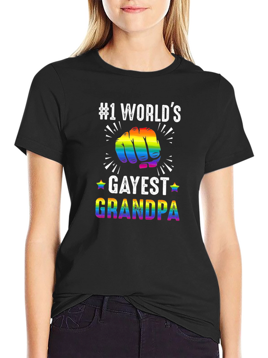 Worlds Gayest Grandpa T-Shirt