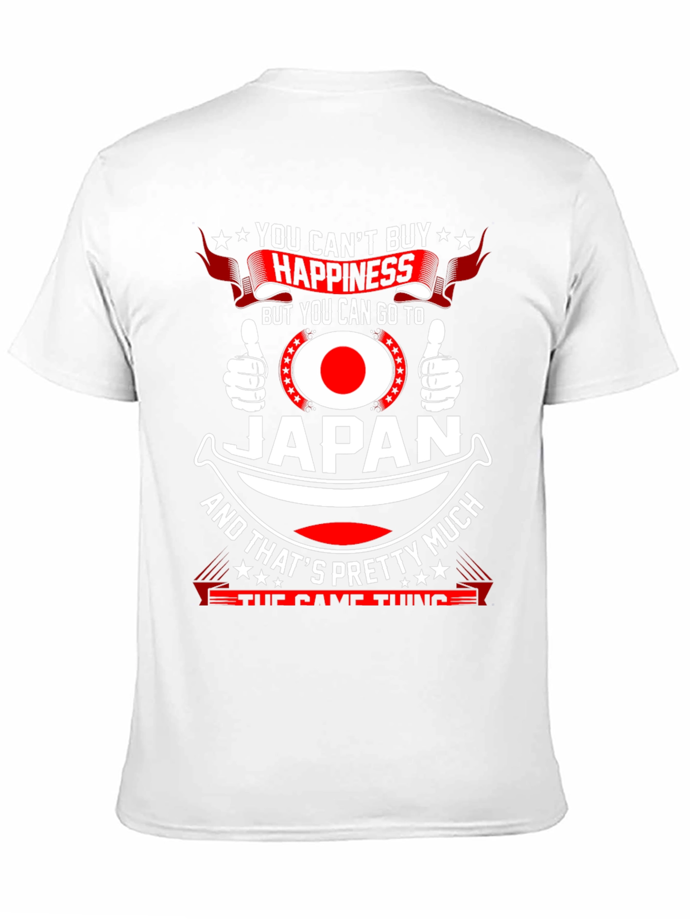 Japan Happiness Graphic T-Shirt