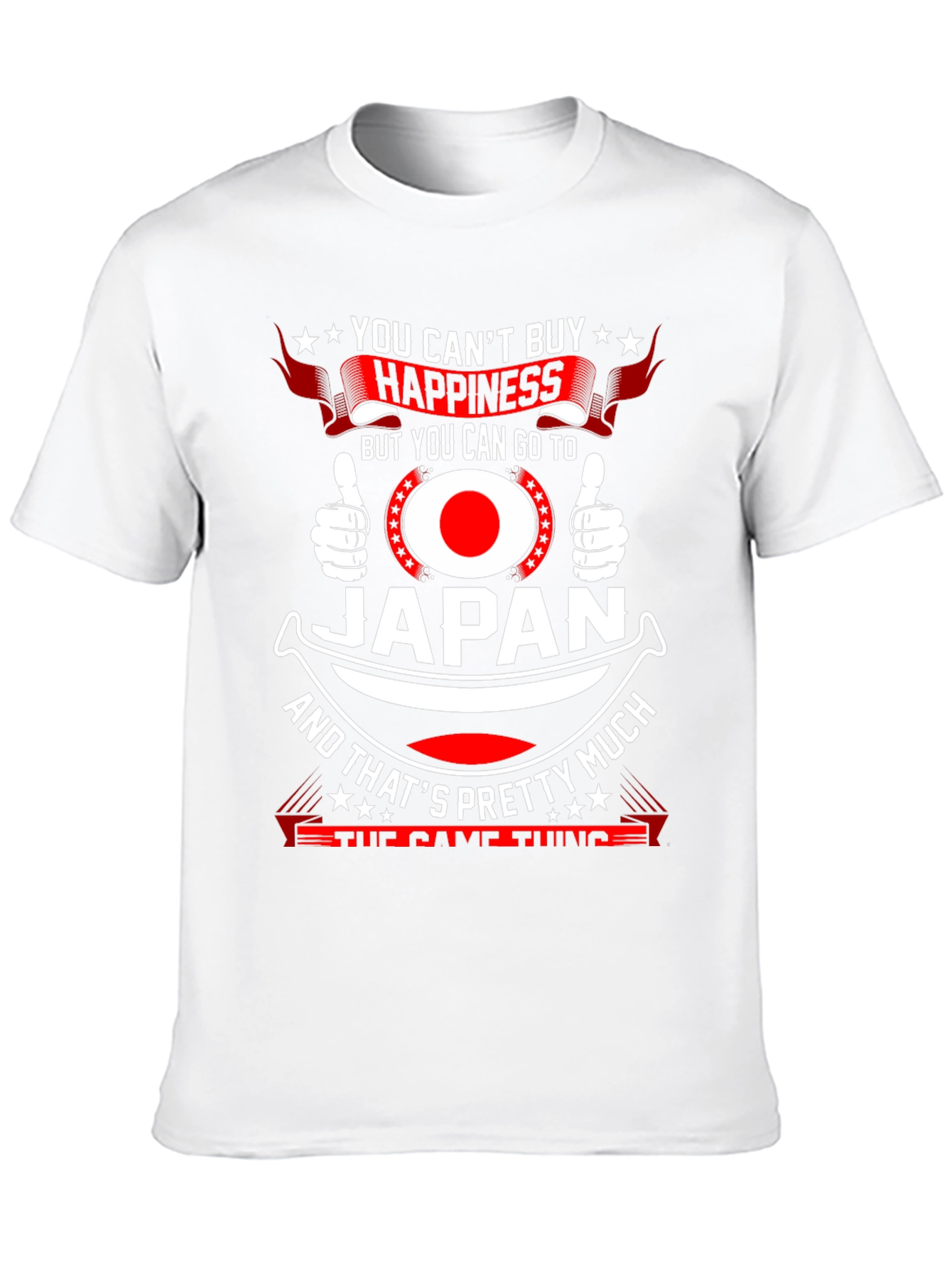 Japan Happiness Graphic T-Shirt