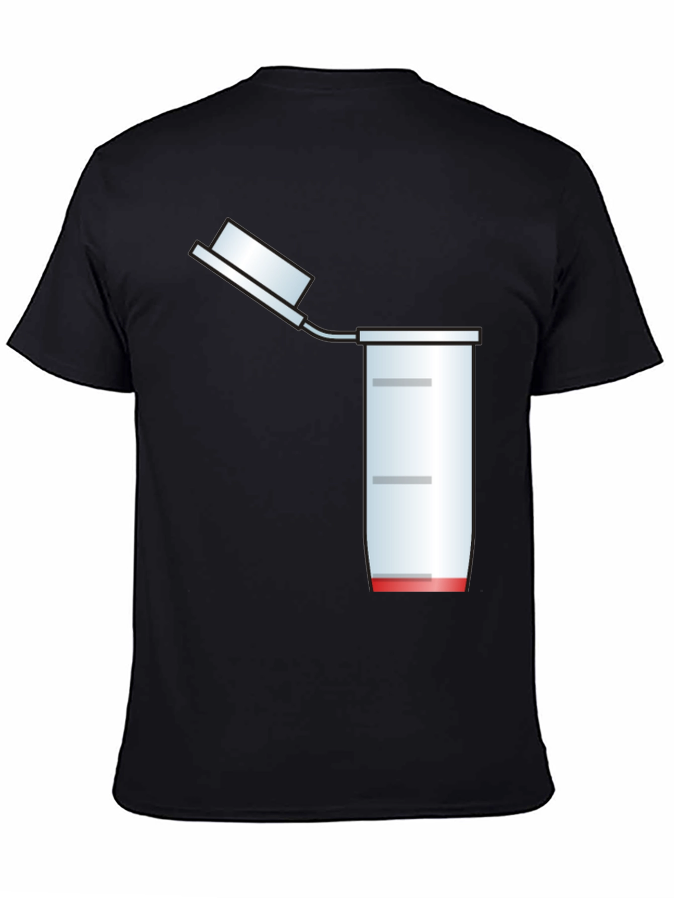 Funny Science T-Shirt: Lab Tube Humor