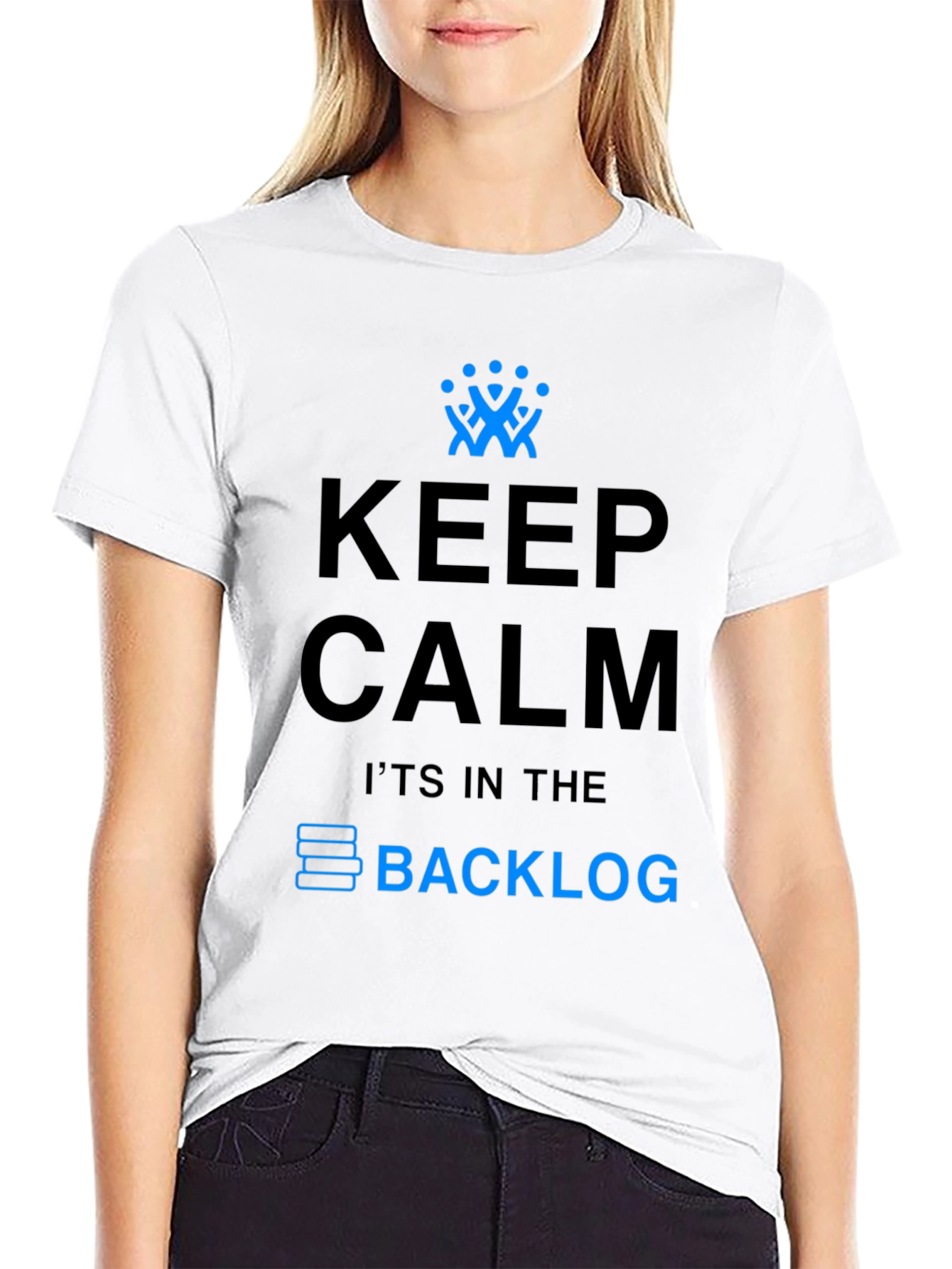 Keep Calm T-Shirt - Its in the Backlog