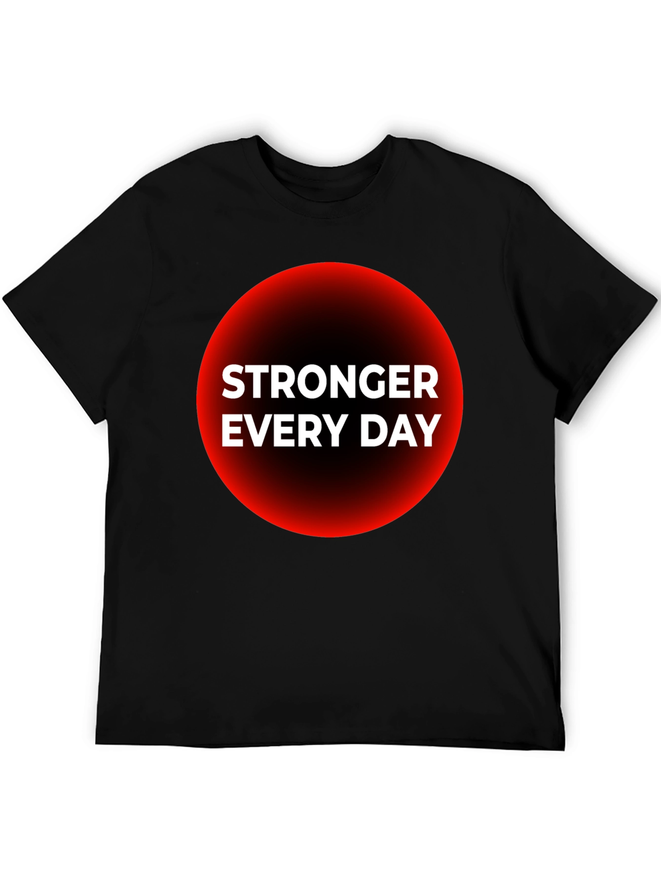 Stronger Everyday Graphic T-Shirt - Black