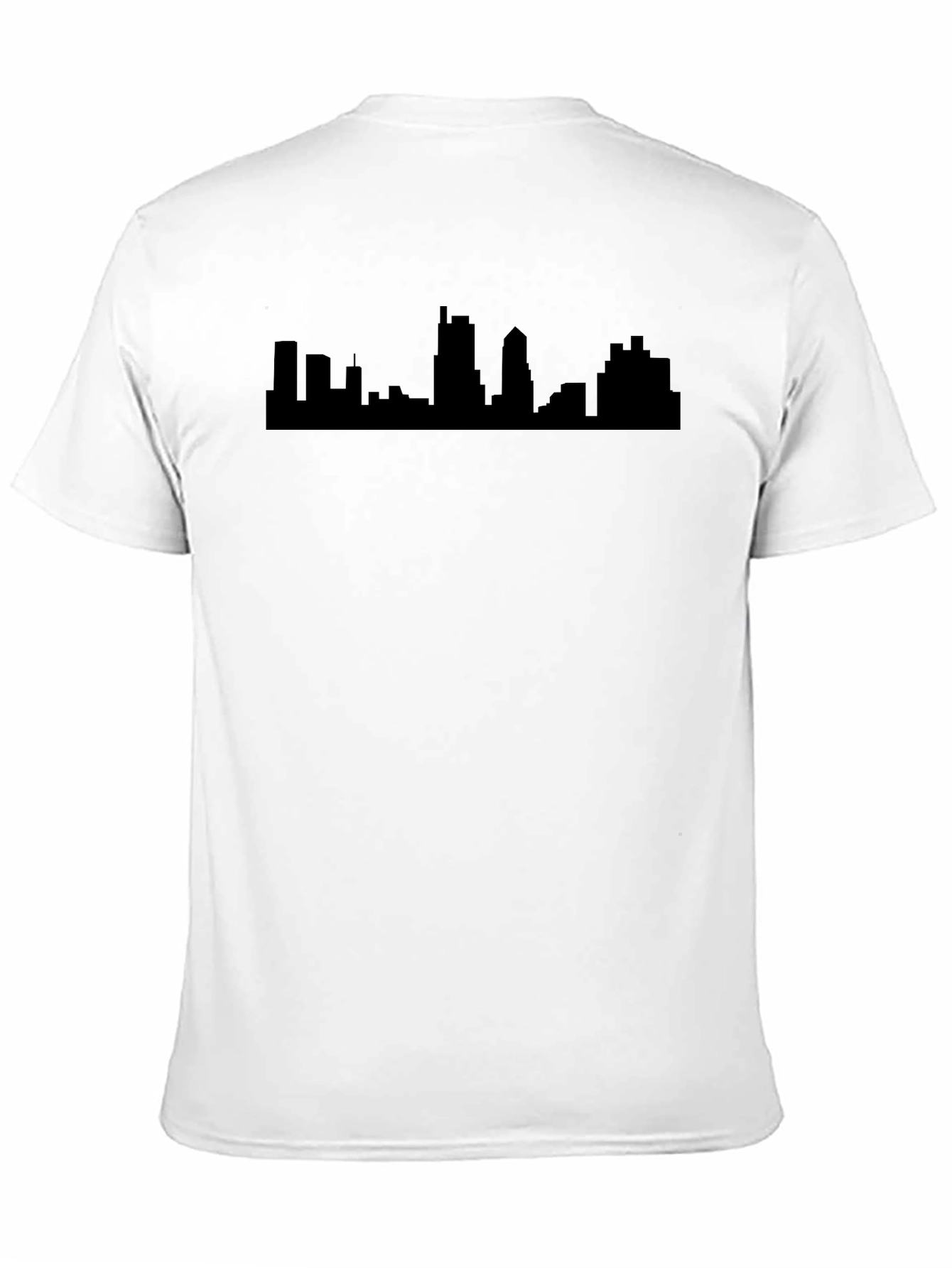 City Skyline Graphic Tee - Black