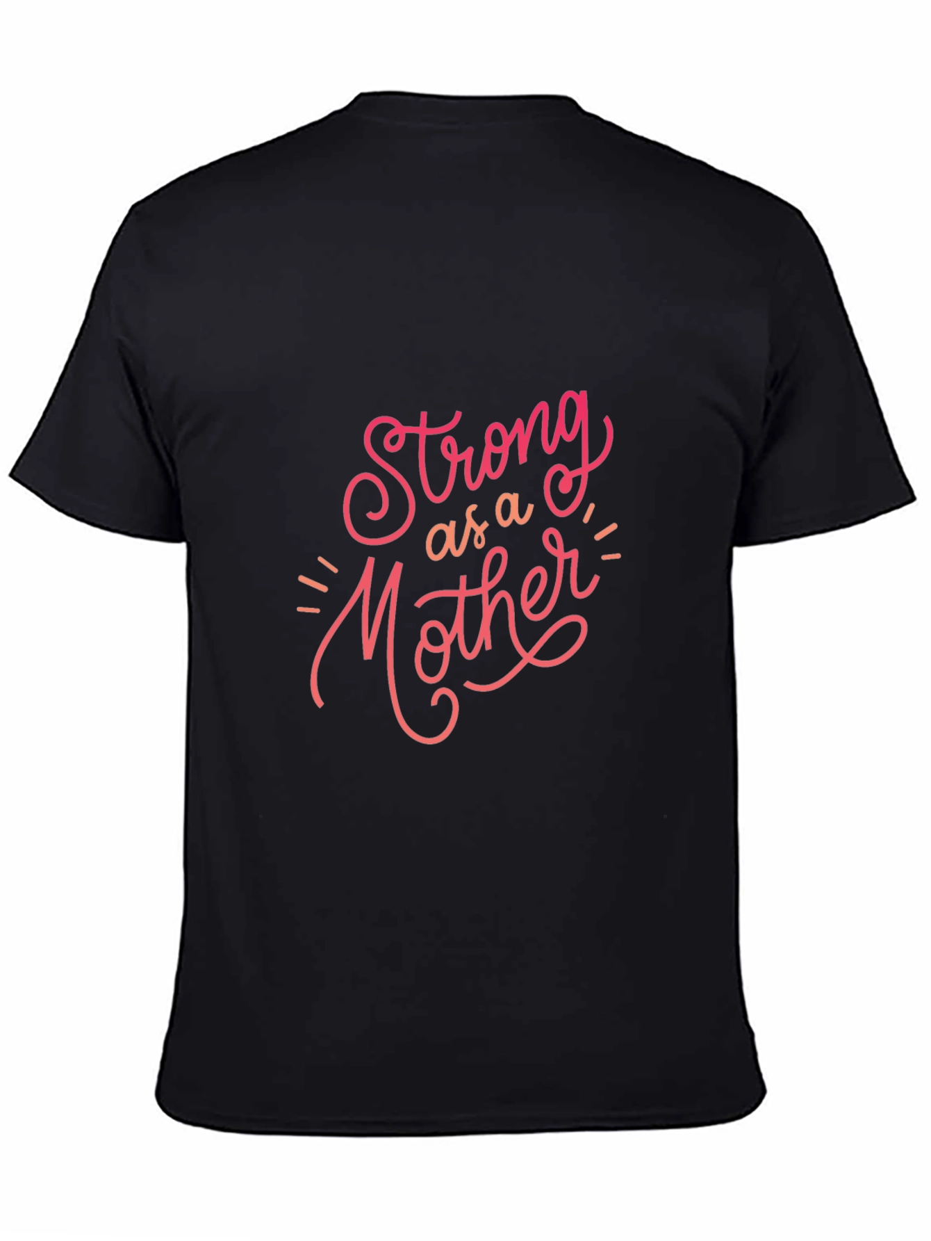 Strong as a Mother Graphic Tee - Black
