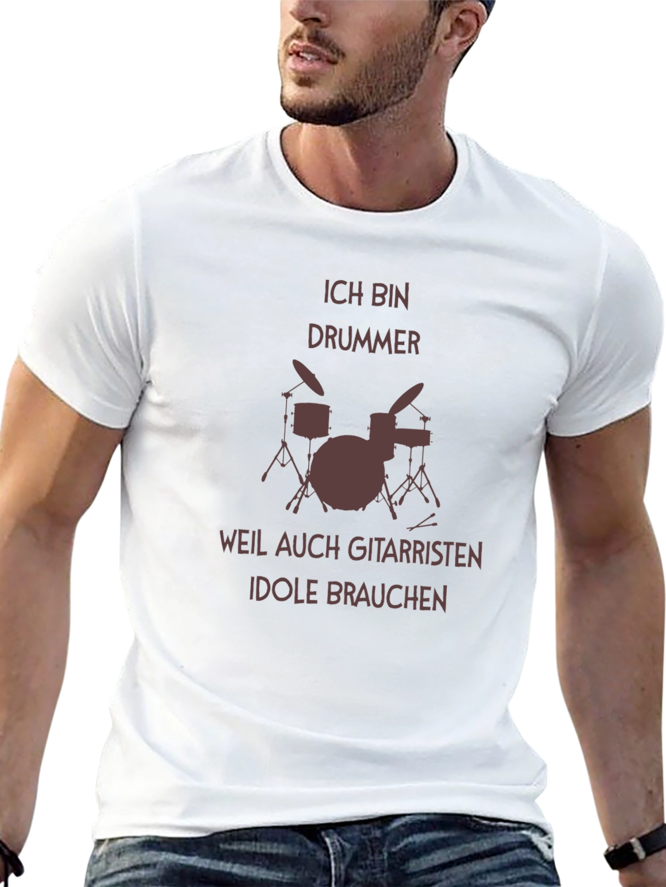 Ich Bin Drummer T-Shirt - Band Music Tee