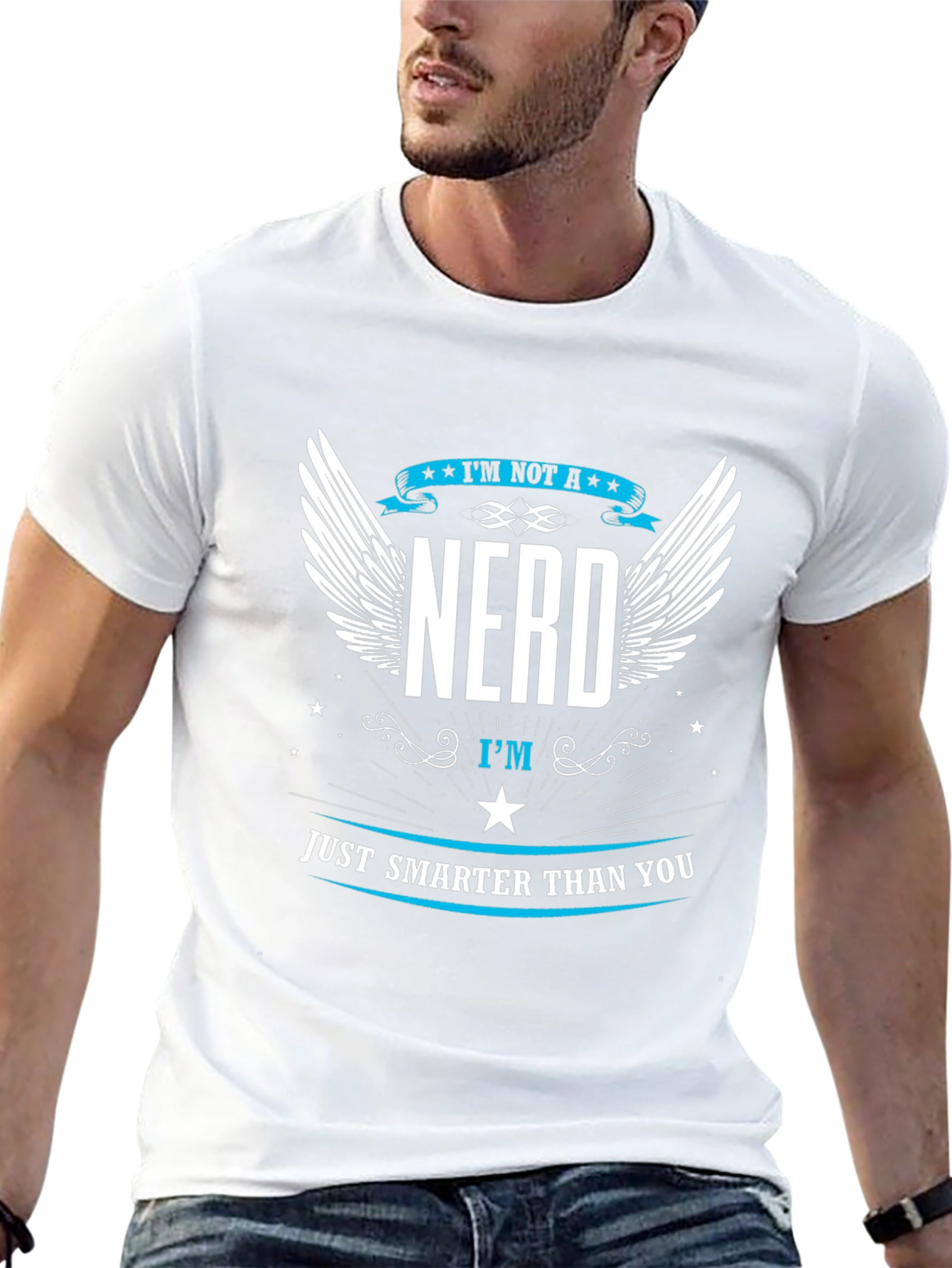 Im Not A Nerd Graphic T-Shirt
