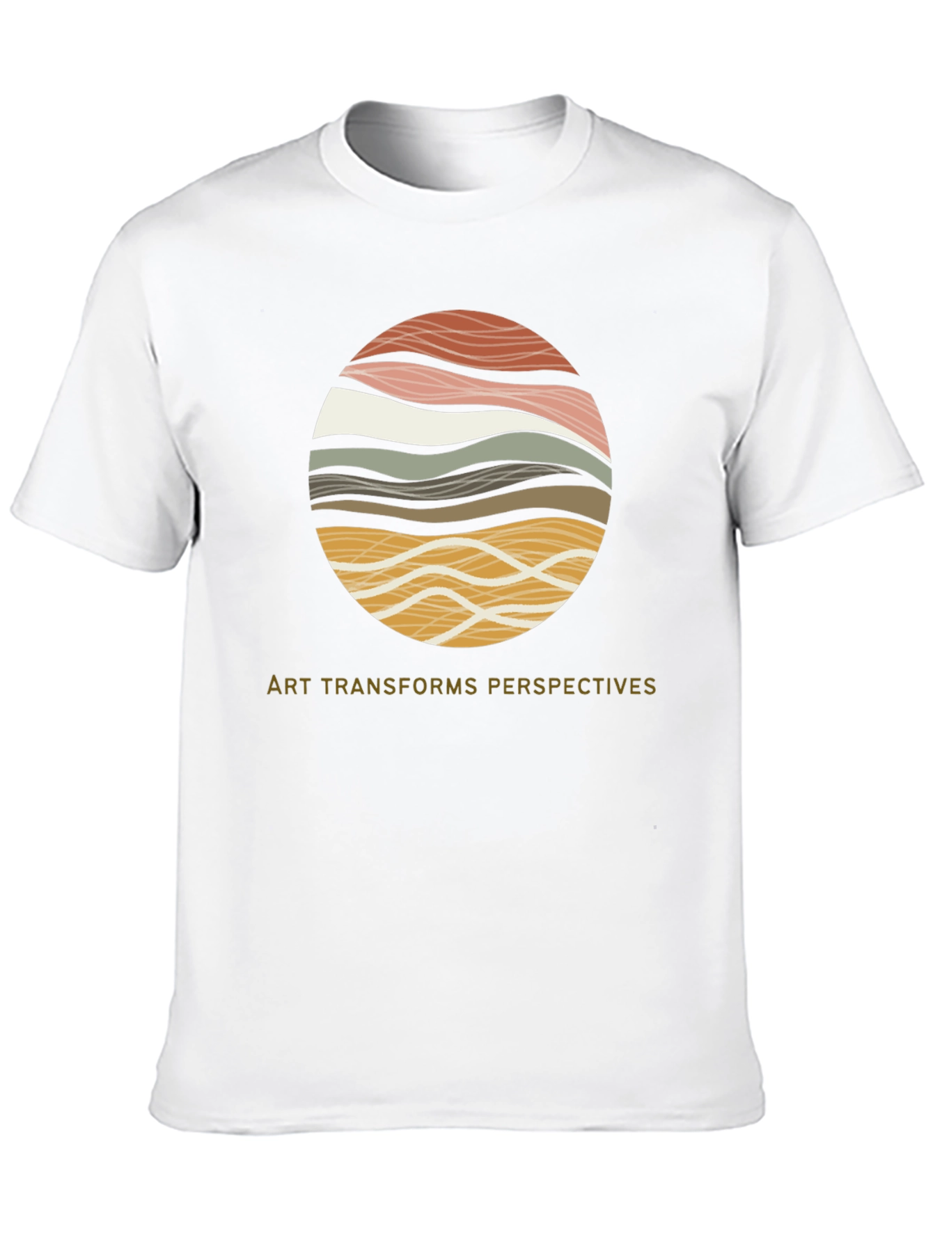 Art Transforms Perspectives Graphic Tee