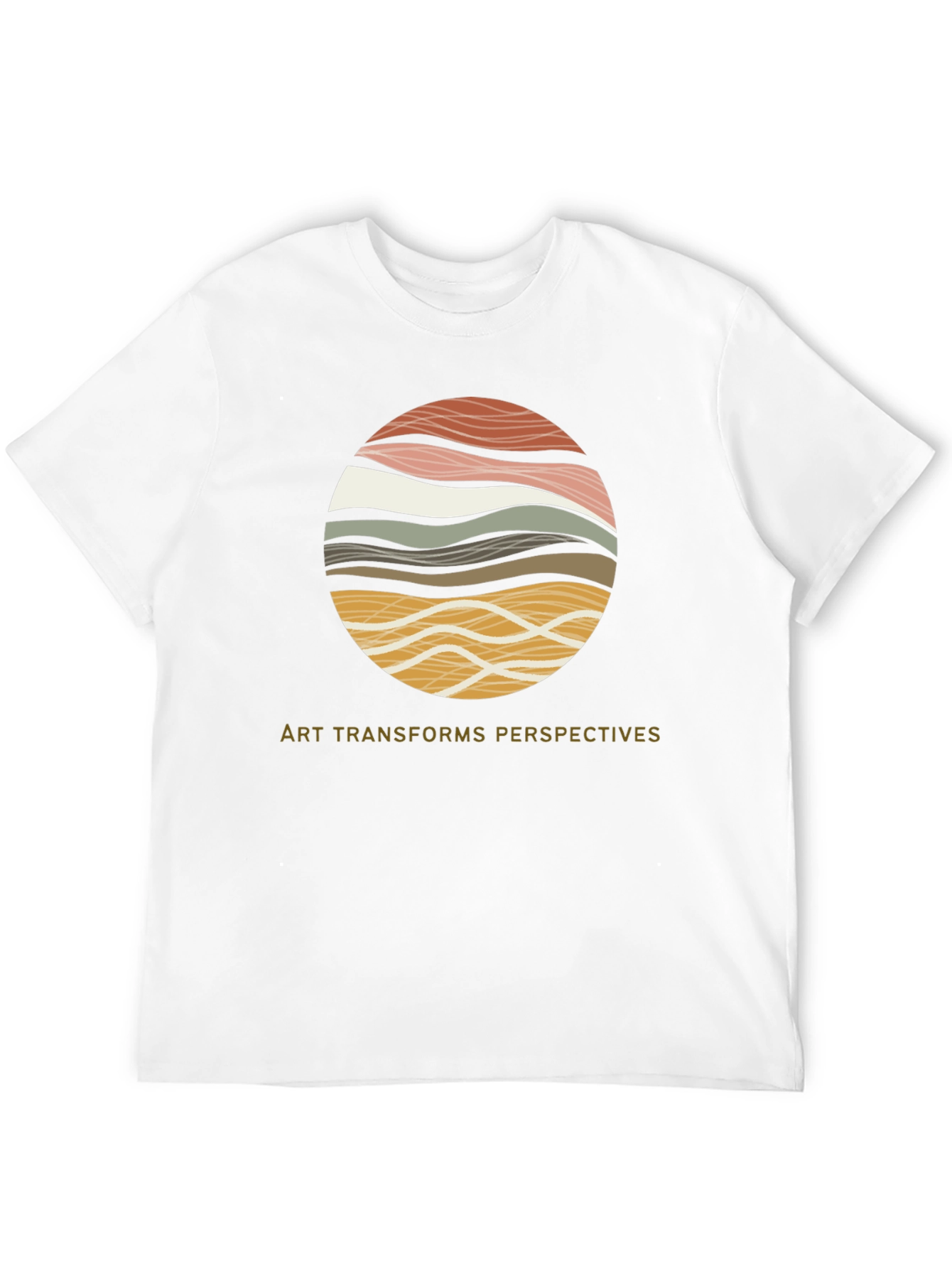 Art Transforms Perspectives Graphic Tee