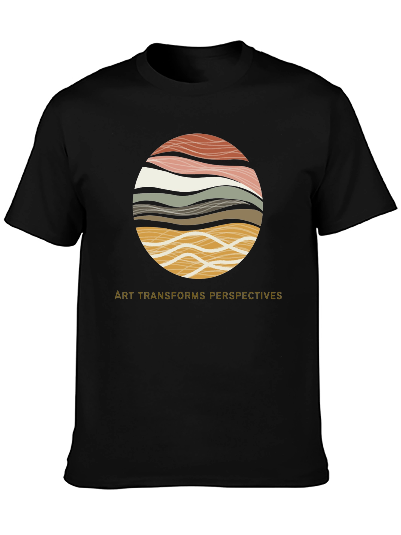 Art Transforms Perspectives Graphic Tee