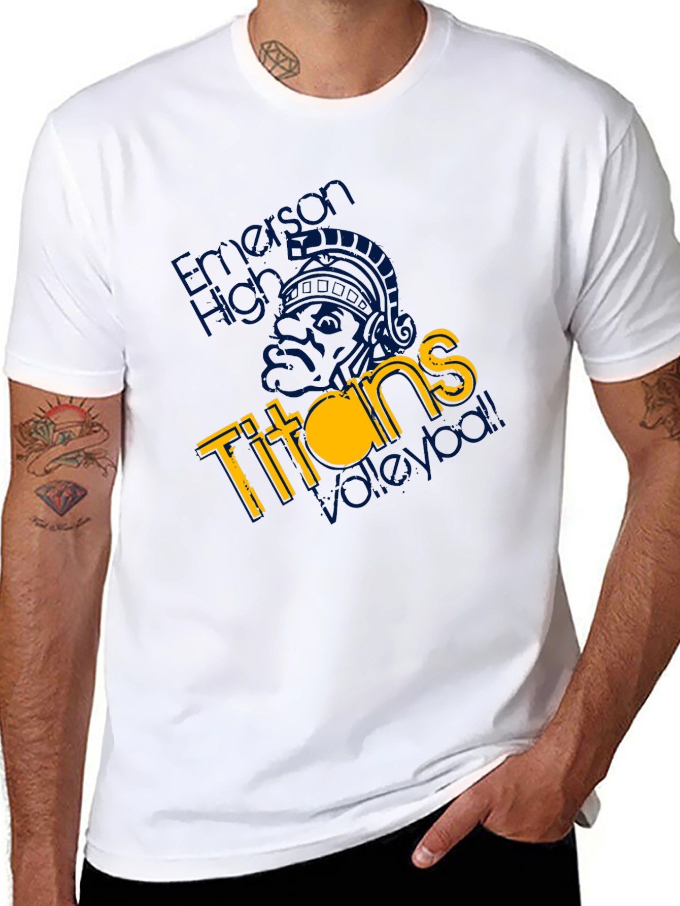 Emerson High Titans Volleyball T-Shirt