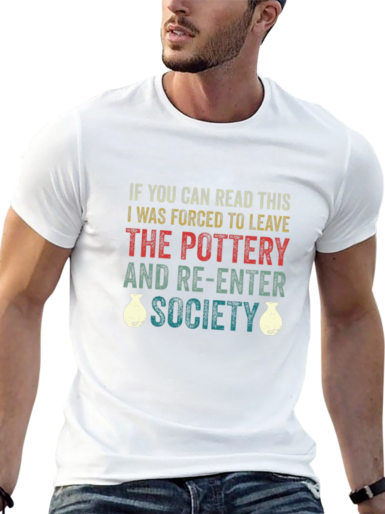 Pottery Lover T-Shirt - Forced To Leave Society