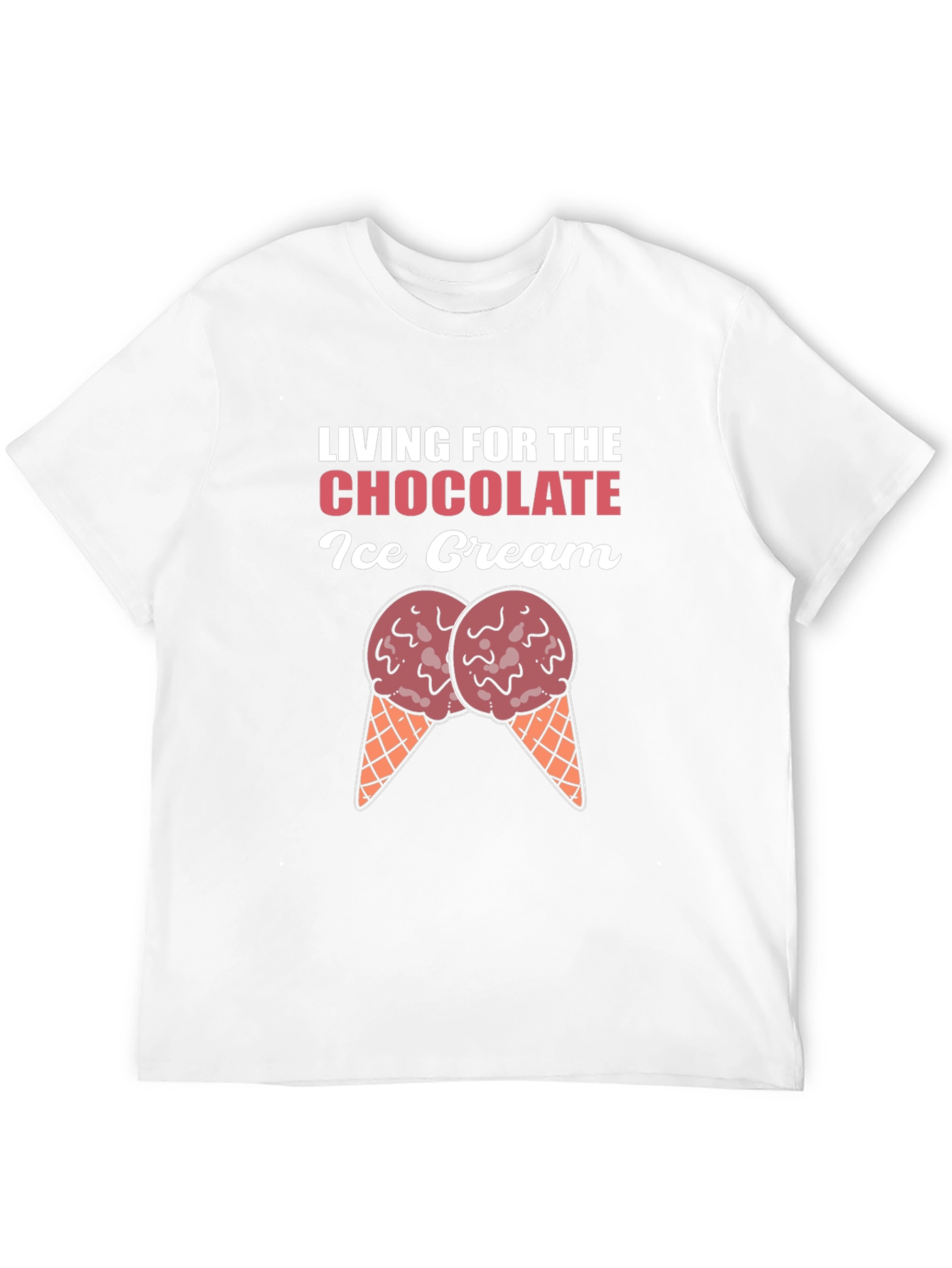 Chocolate Ice Cream Graphic Tee
