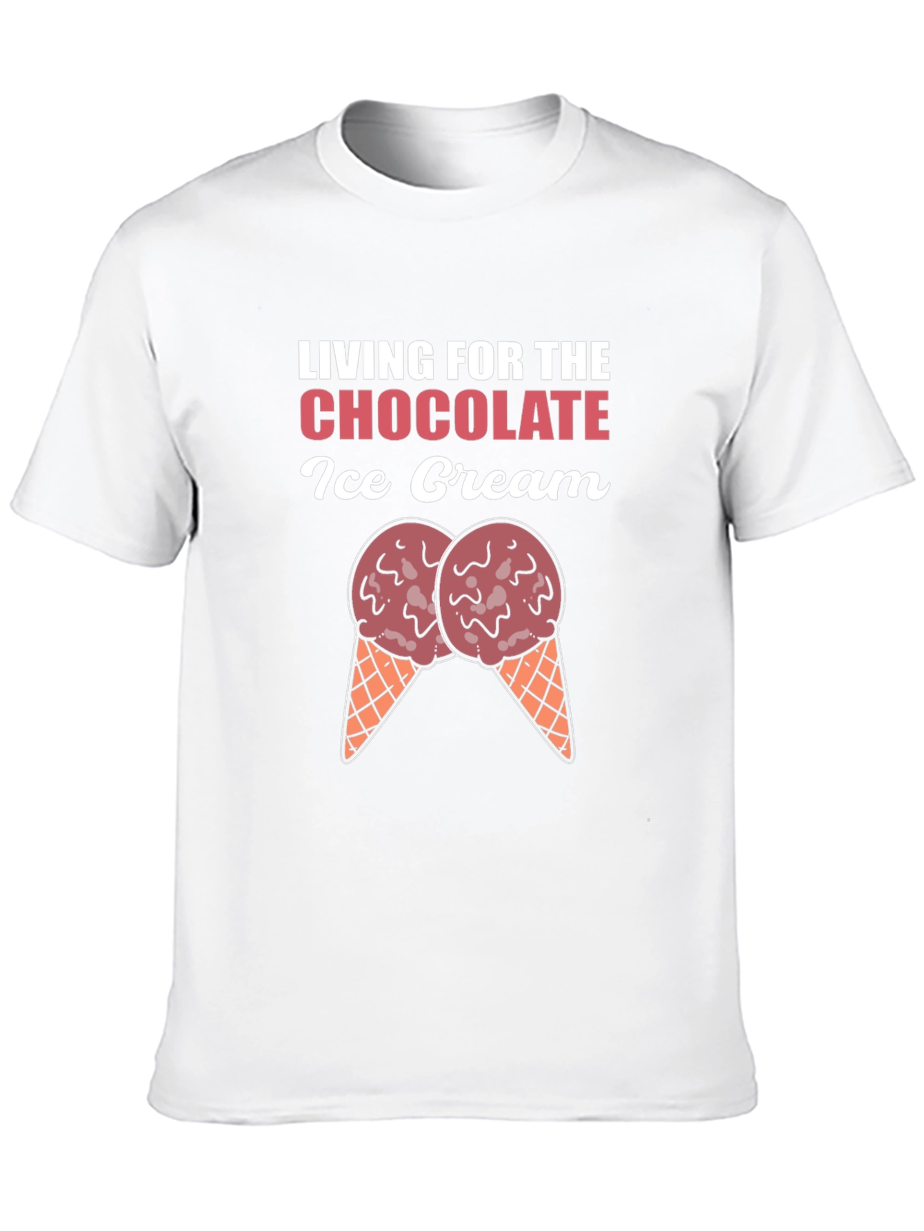 Chocolate Ice Cream Graphic Tee