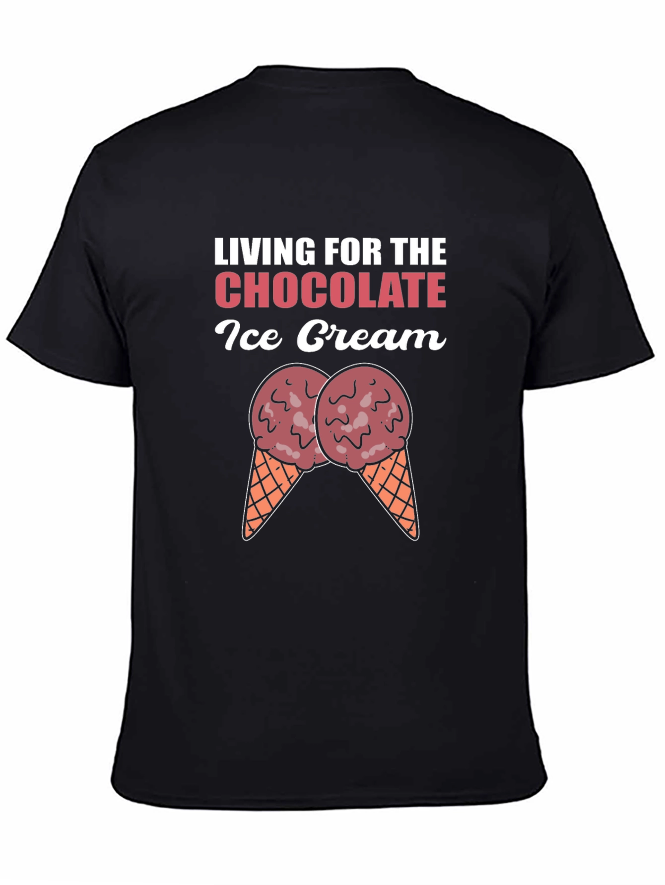Chocolate Ice Cream Graphic Tee