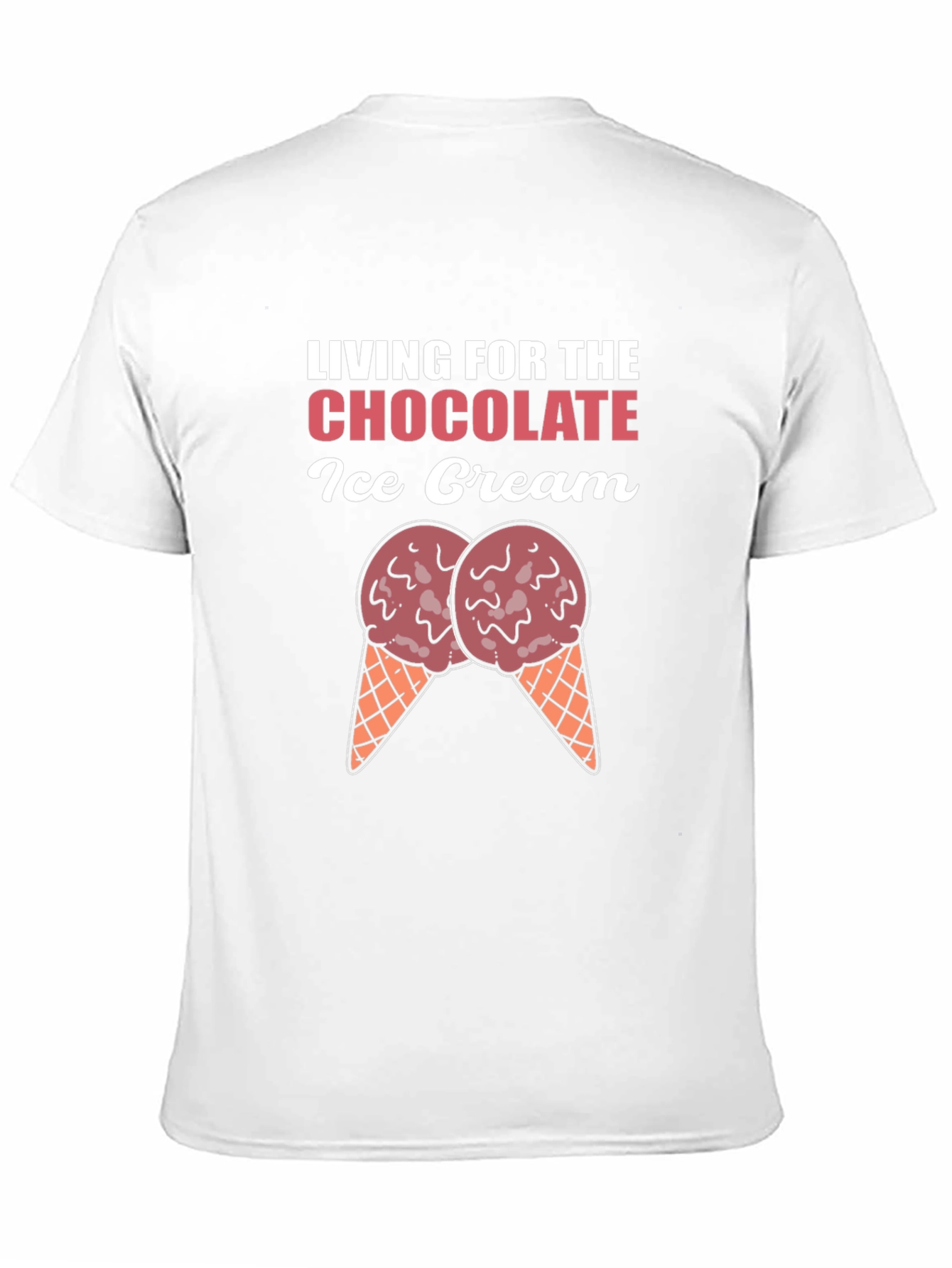Chocolate Ice Cream Graphic Tee