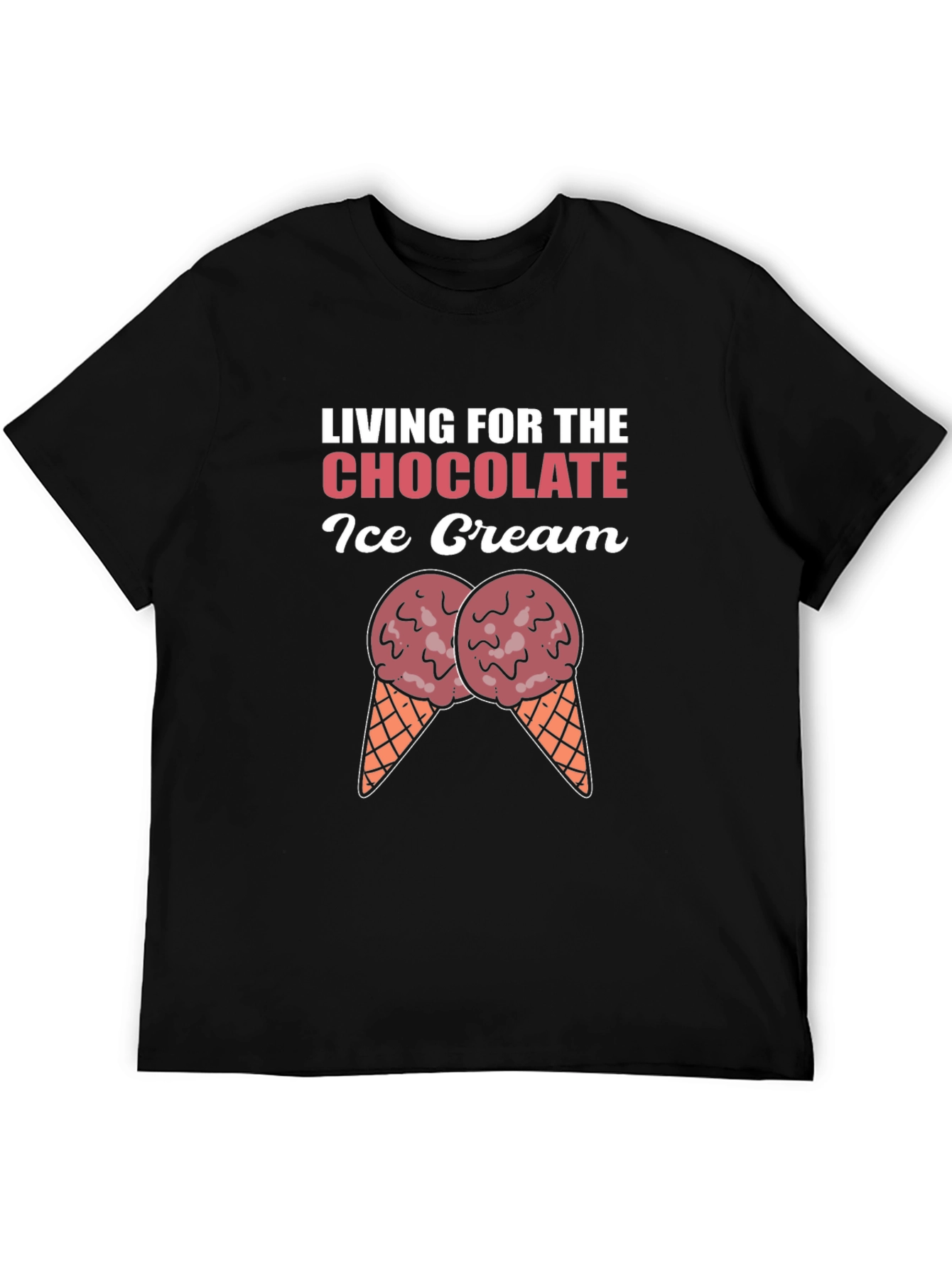 Chocolate Ice Cream Graphic Tee