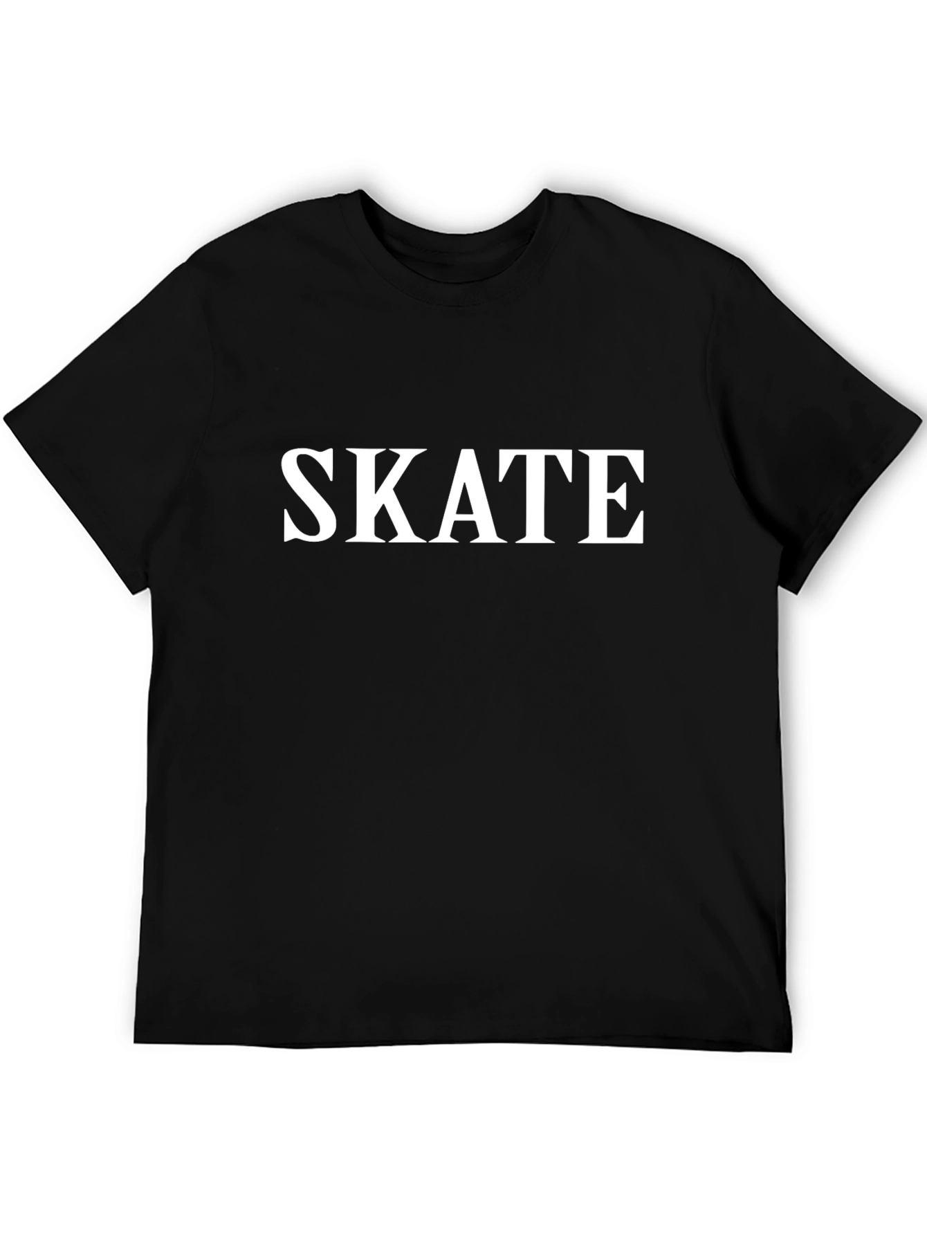 Skate Graphic Black T-Shirt