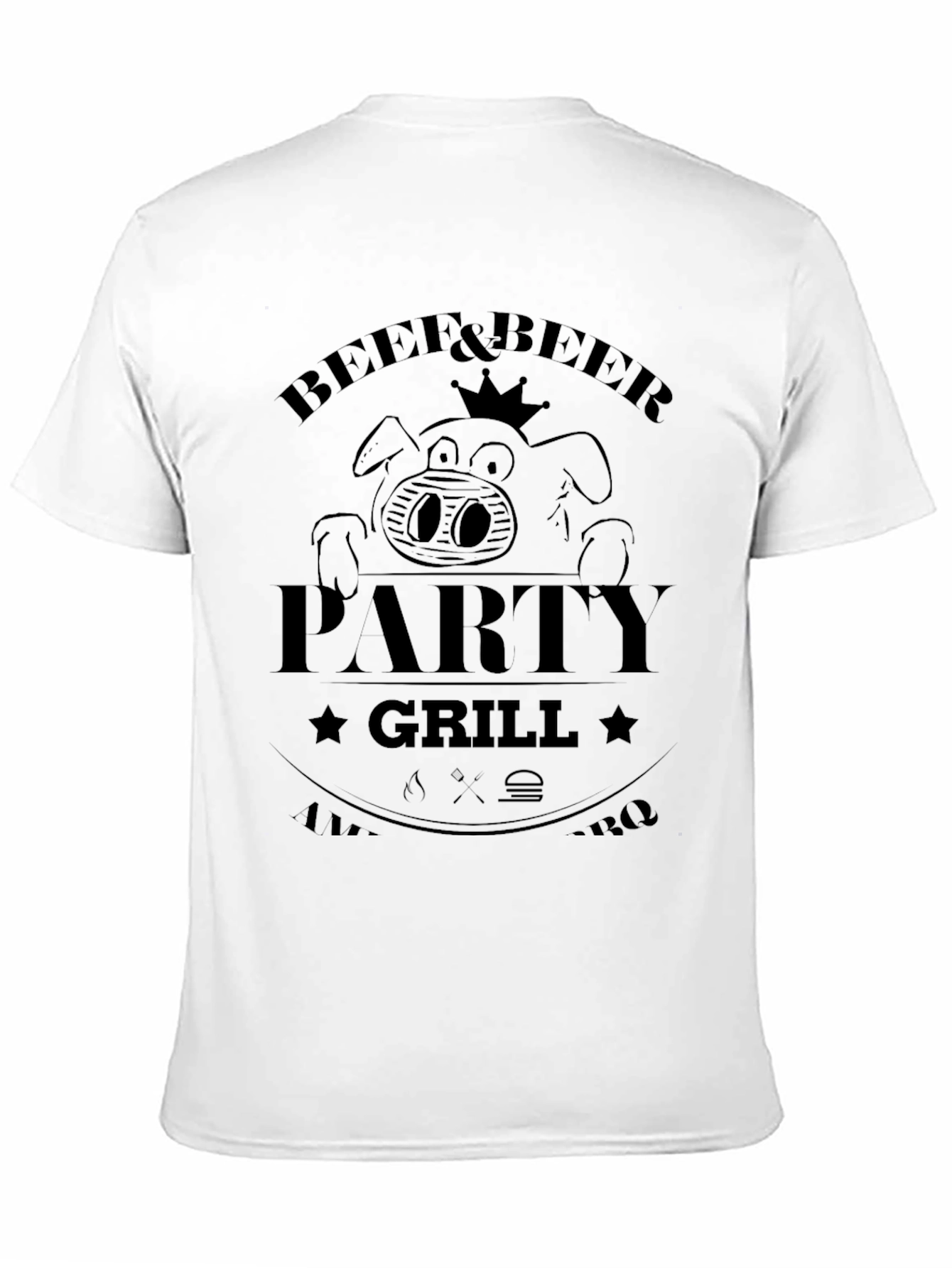 Beef & Beer Party Grill T-Shirt