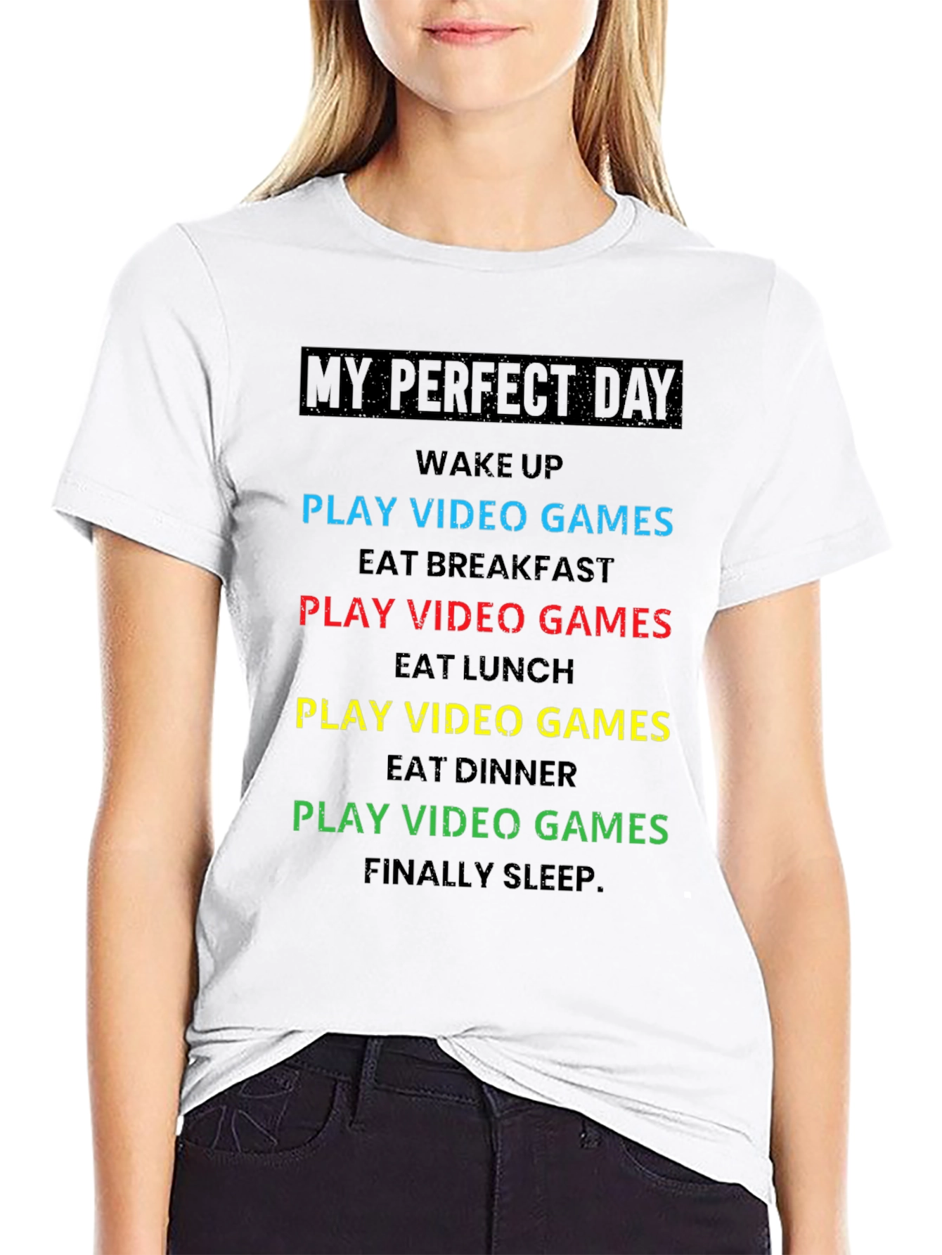 My Perfect Day Gamer T-Shirt