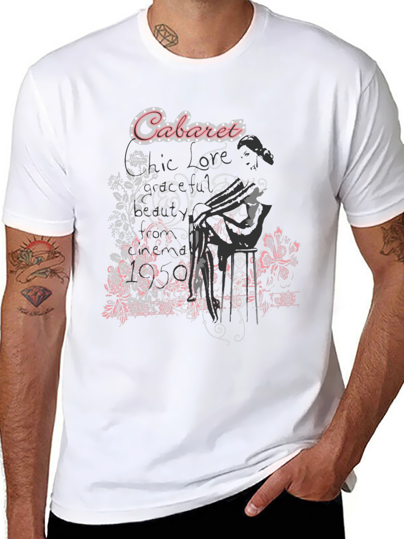 Cabaret Graphic Print T-Shirt - Classic Retro Tee