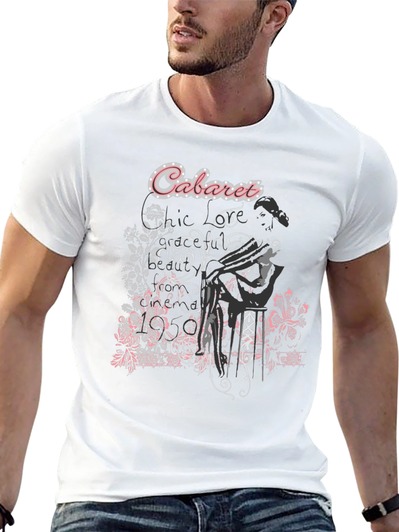 Cabaret Graphic Print T-Shirt - Classic Retro Tee