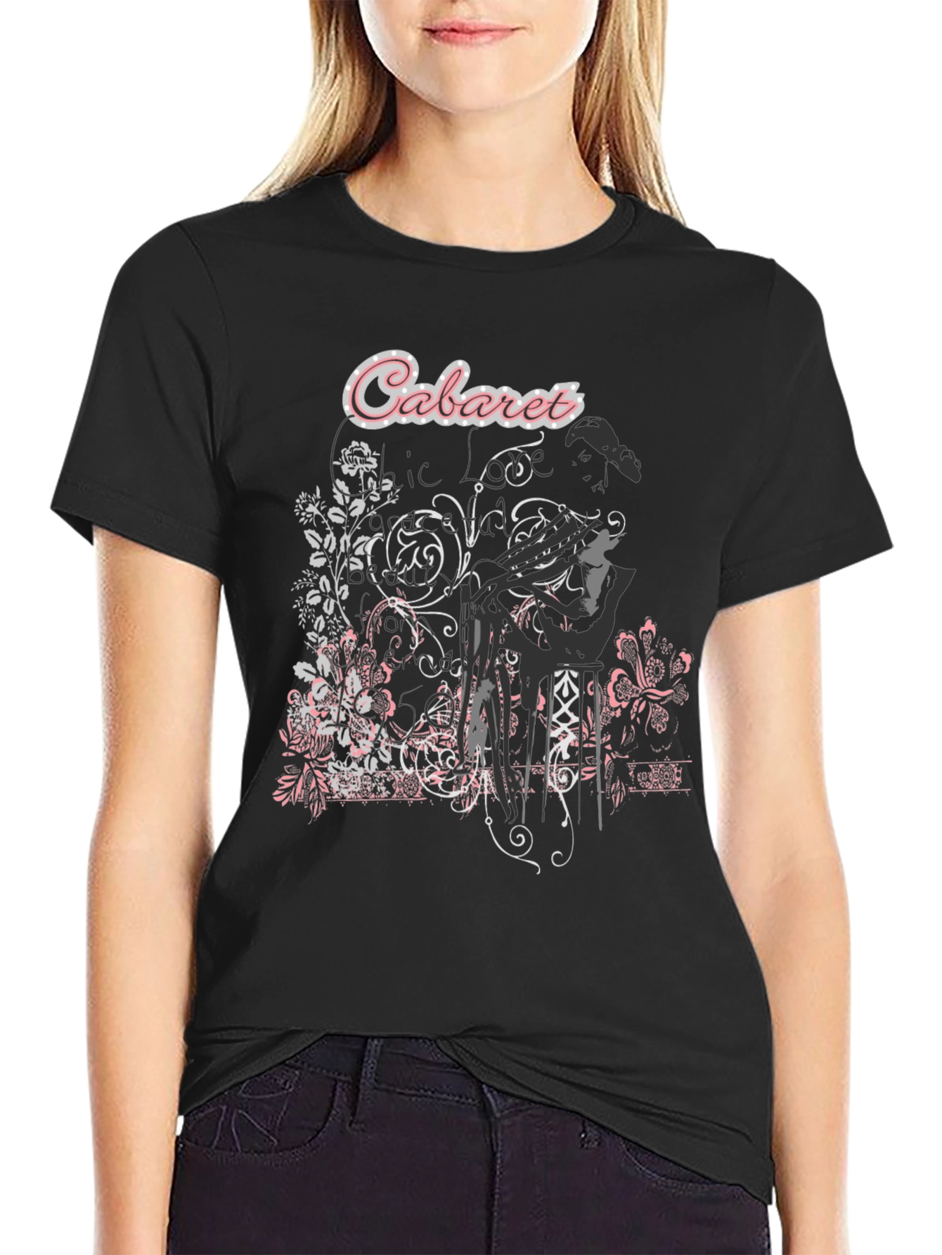 Cabaret Graphic Print T-Shirt - Classic Retro Tee