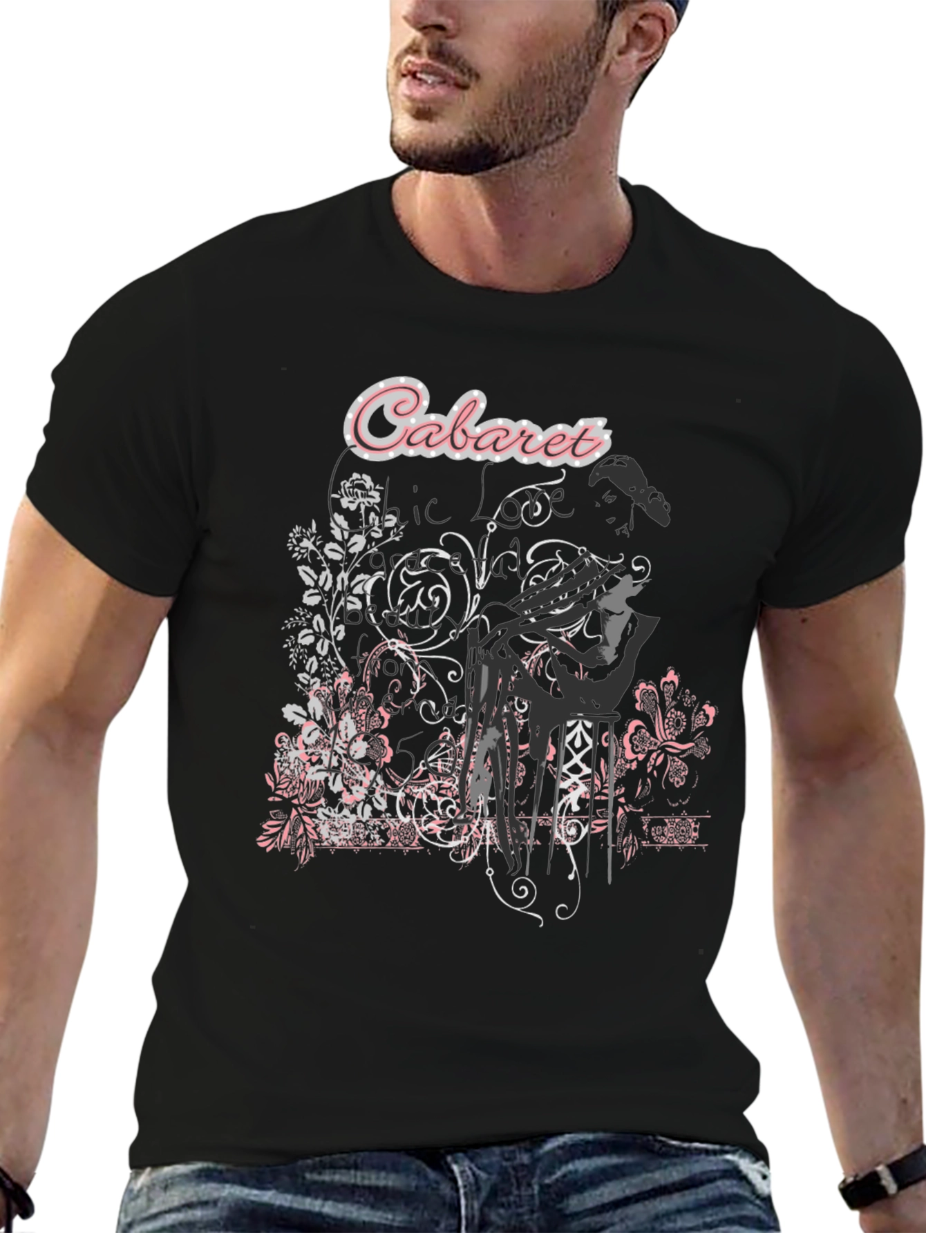 Cabaret Graphic Print T-Shirt - Classic Retro Tee