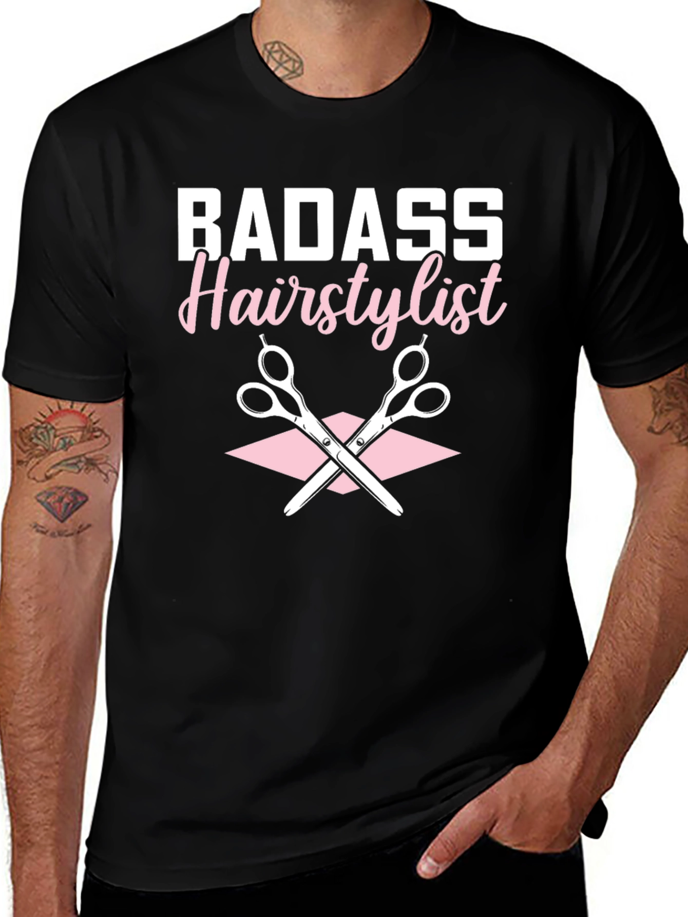 Badass Hairstylist T-Shirt - Unisex