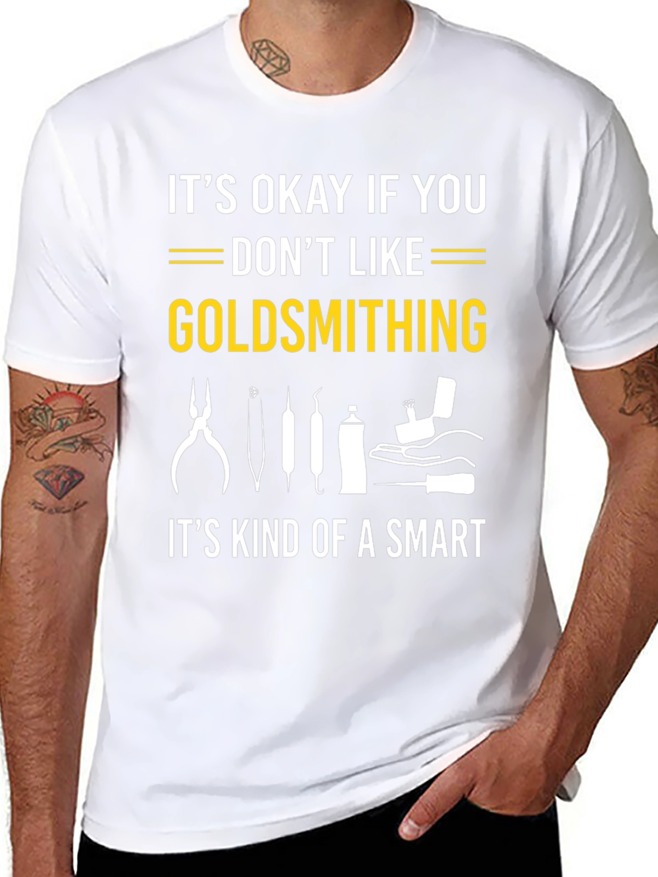 Goldsmithing Smart T-Shirt: Unique Jewelry Maker Apparel
