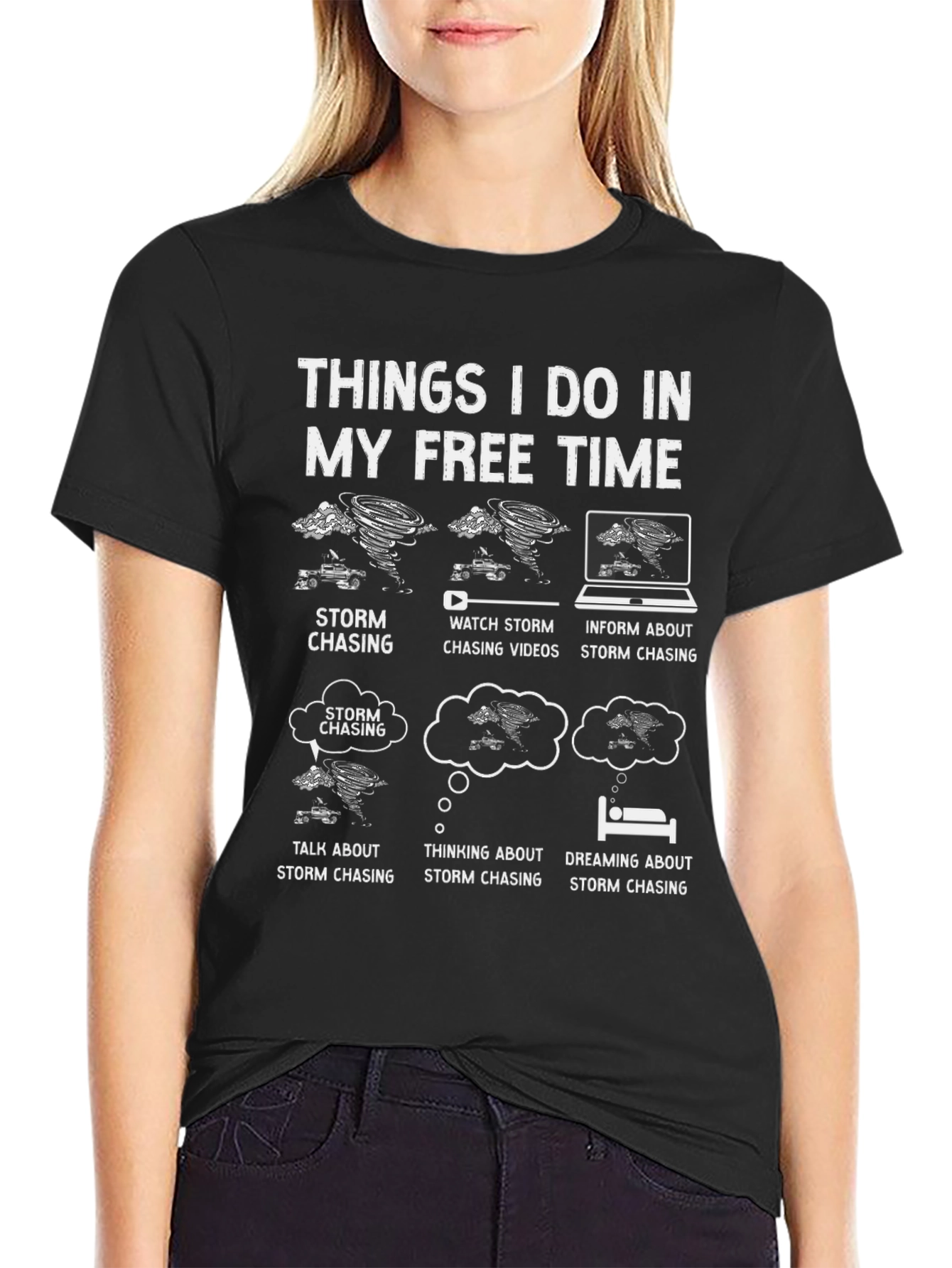 Storm Chaser Hobby T-Shirt - Free Time Activities