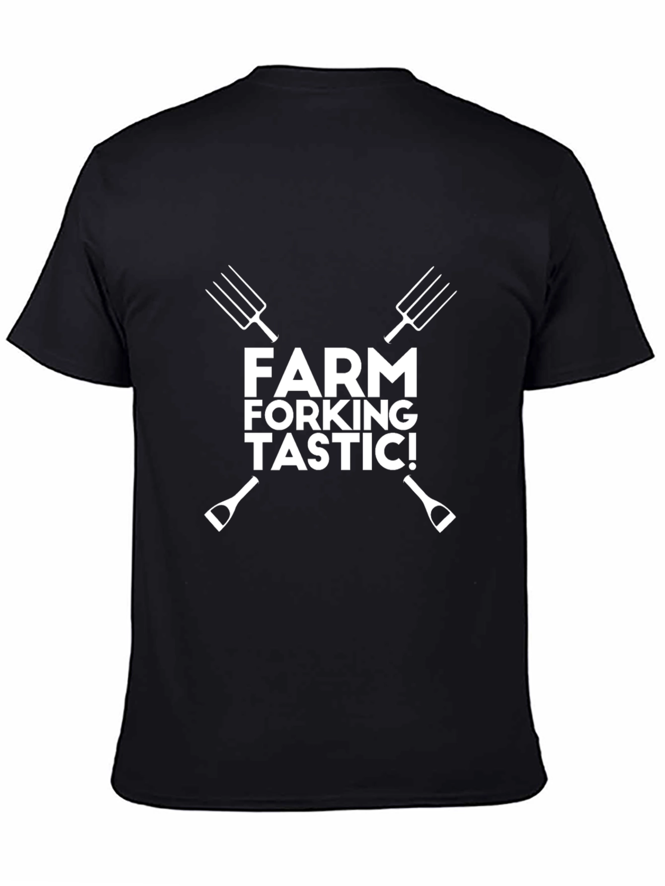 Farm Forking Tastic Graphic Tee - Black