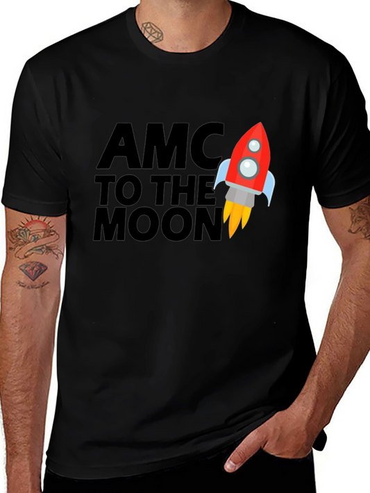 AMC To The Moon Graphic T-Shirt