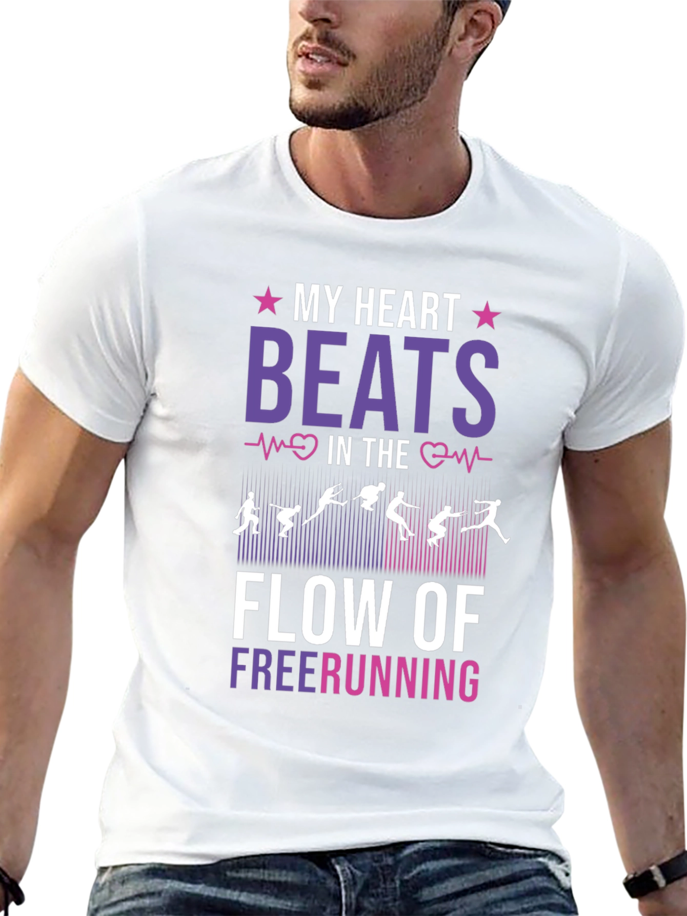 Freerunning Heartbeat Tee