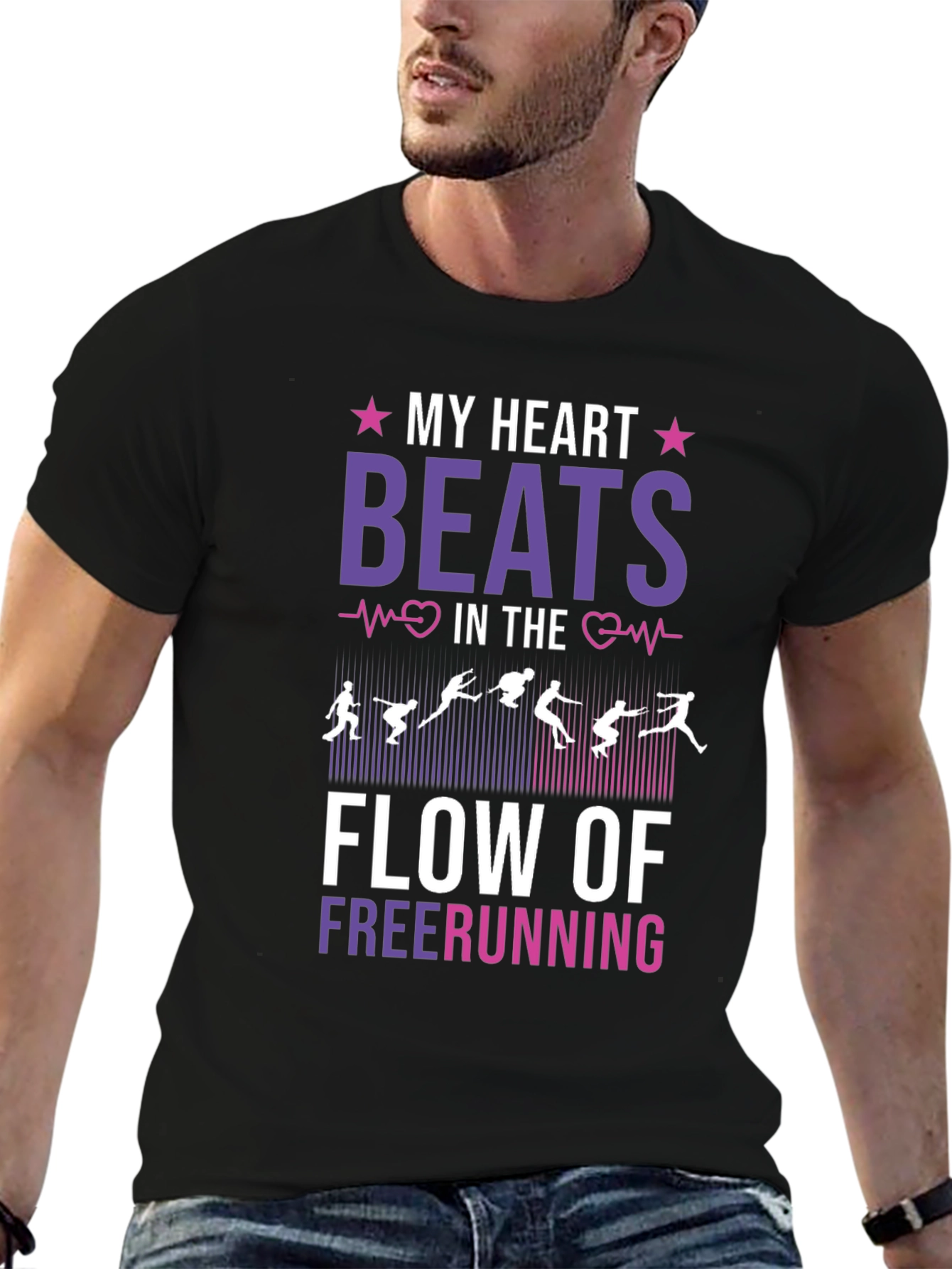 Freerunning Heartbeat Tee